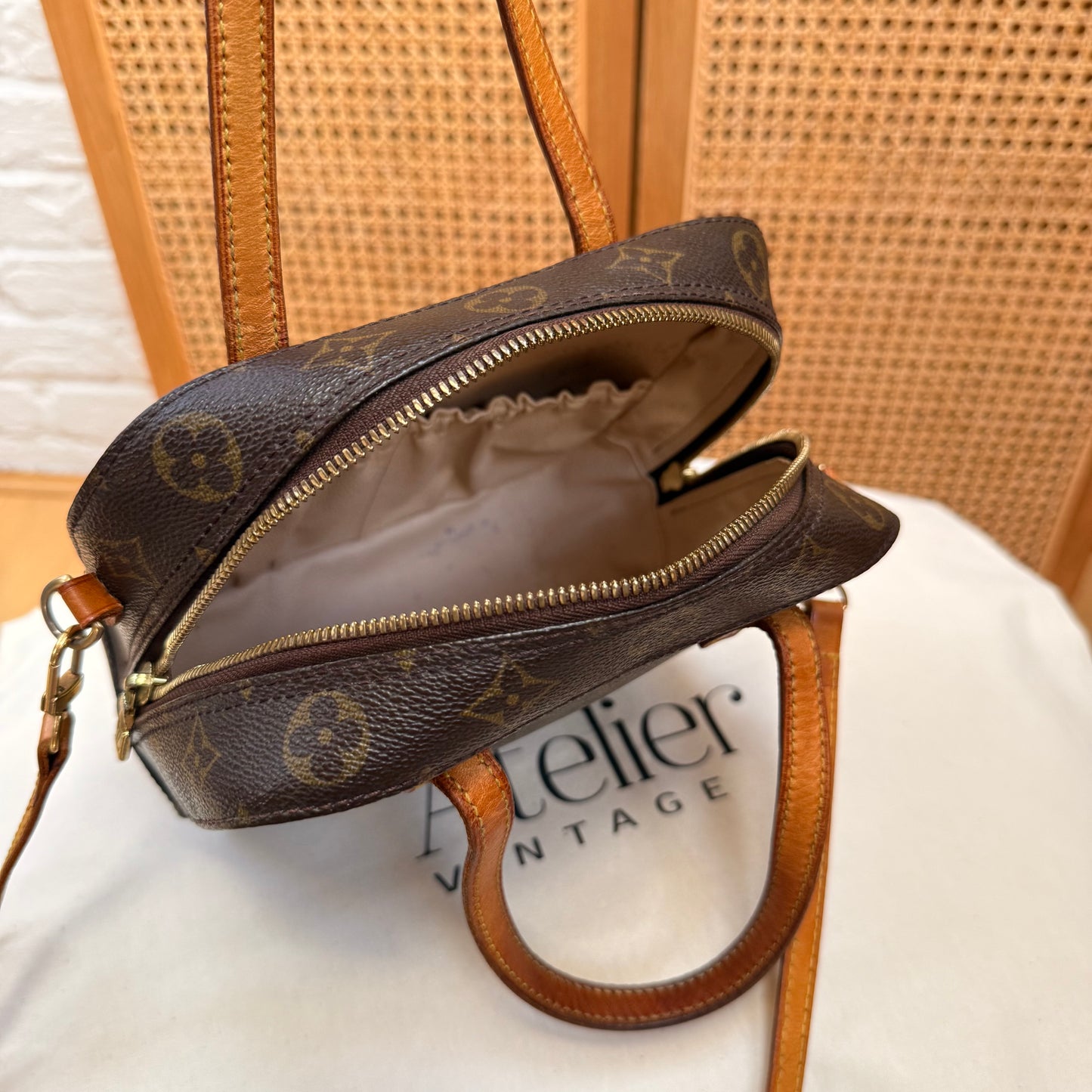 Louis Vuitton 2002 Monogram Spontini Two Way