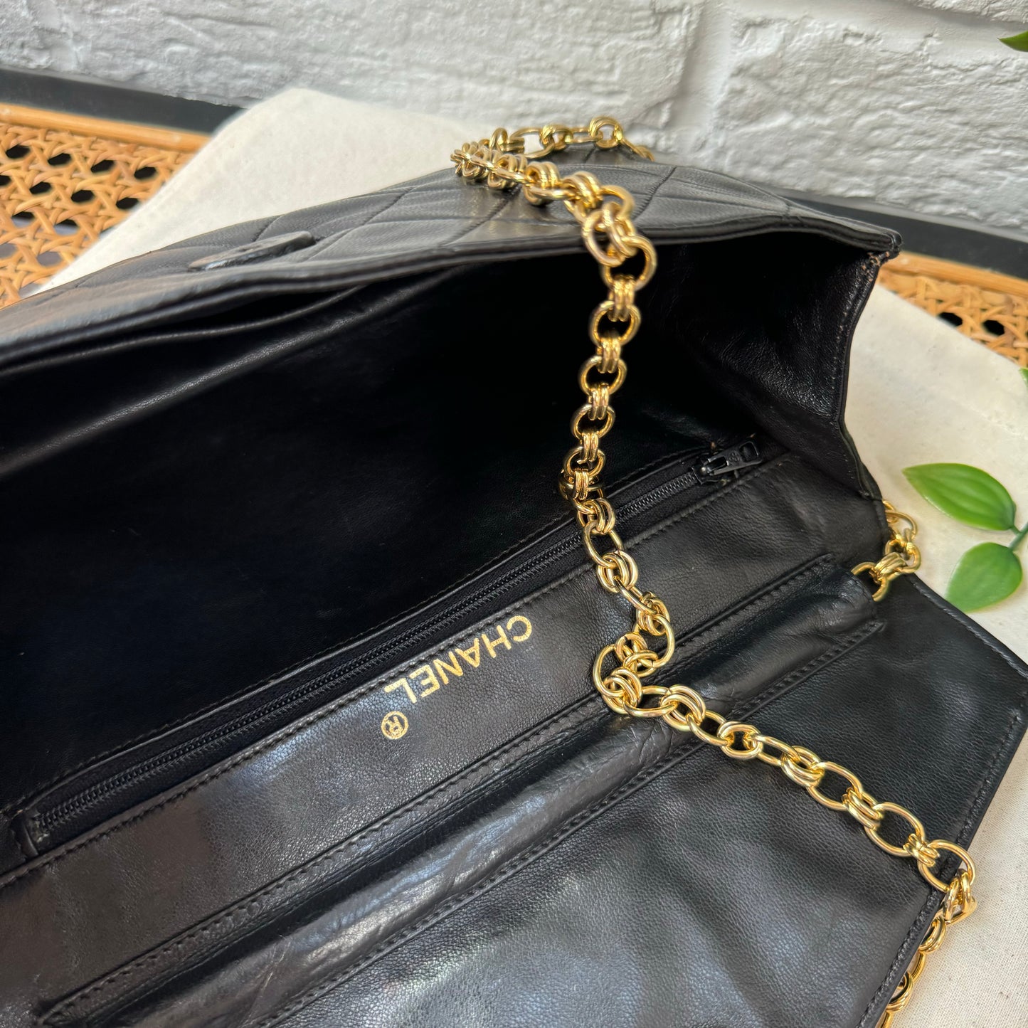 Chanel 1986 Rare Asymmetric Envelope Bag