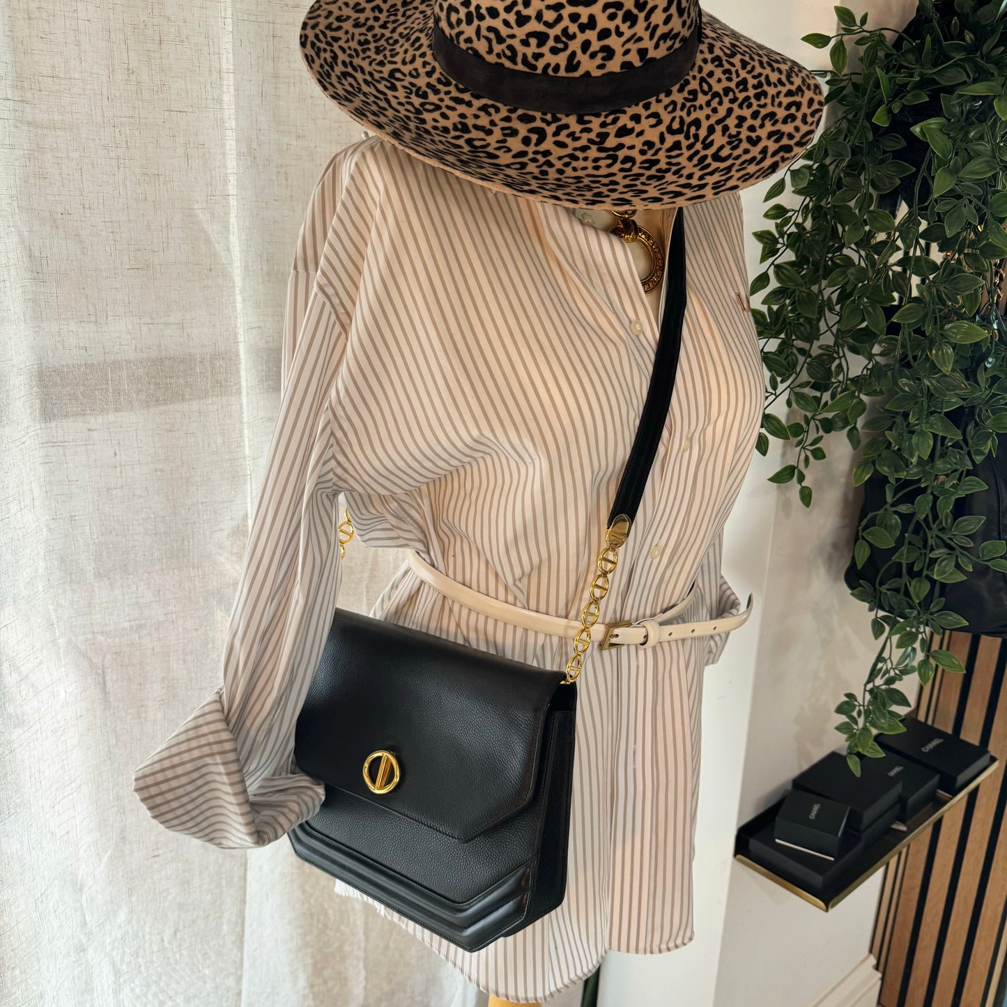 Dior 1980s Rare Chain Strap Bag