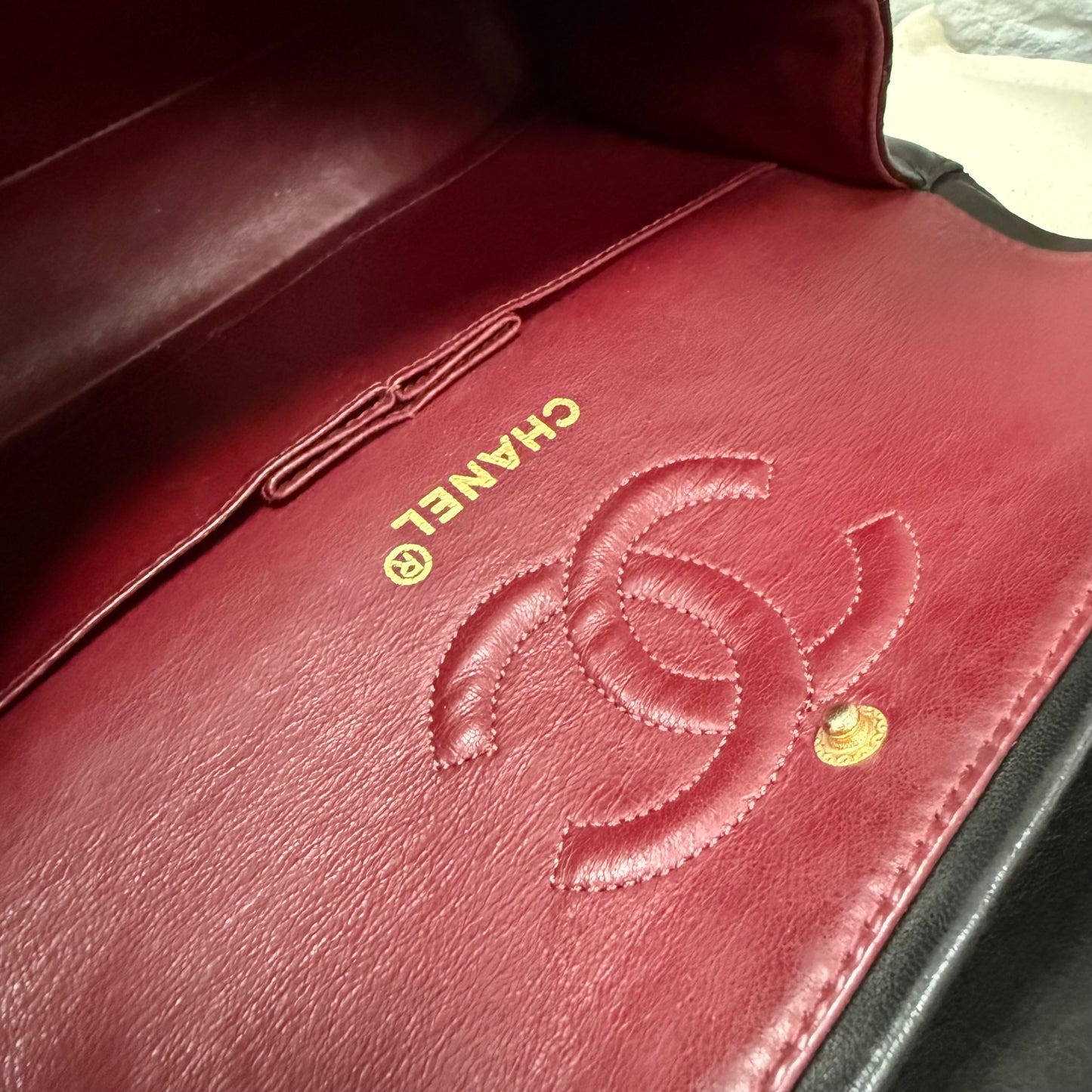 Chanel 1991 Classic Double Flap Small