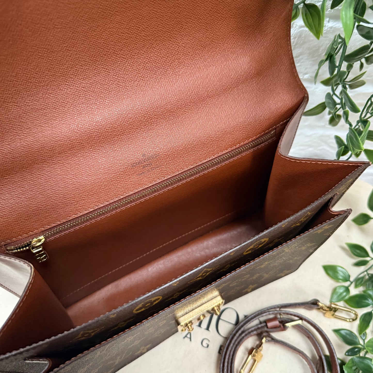 Louis Vuitton 1997 Monogram Monceau Two Way Top Handle