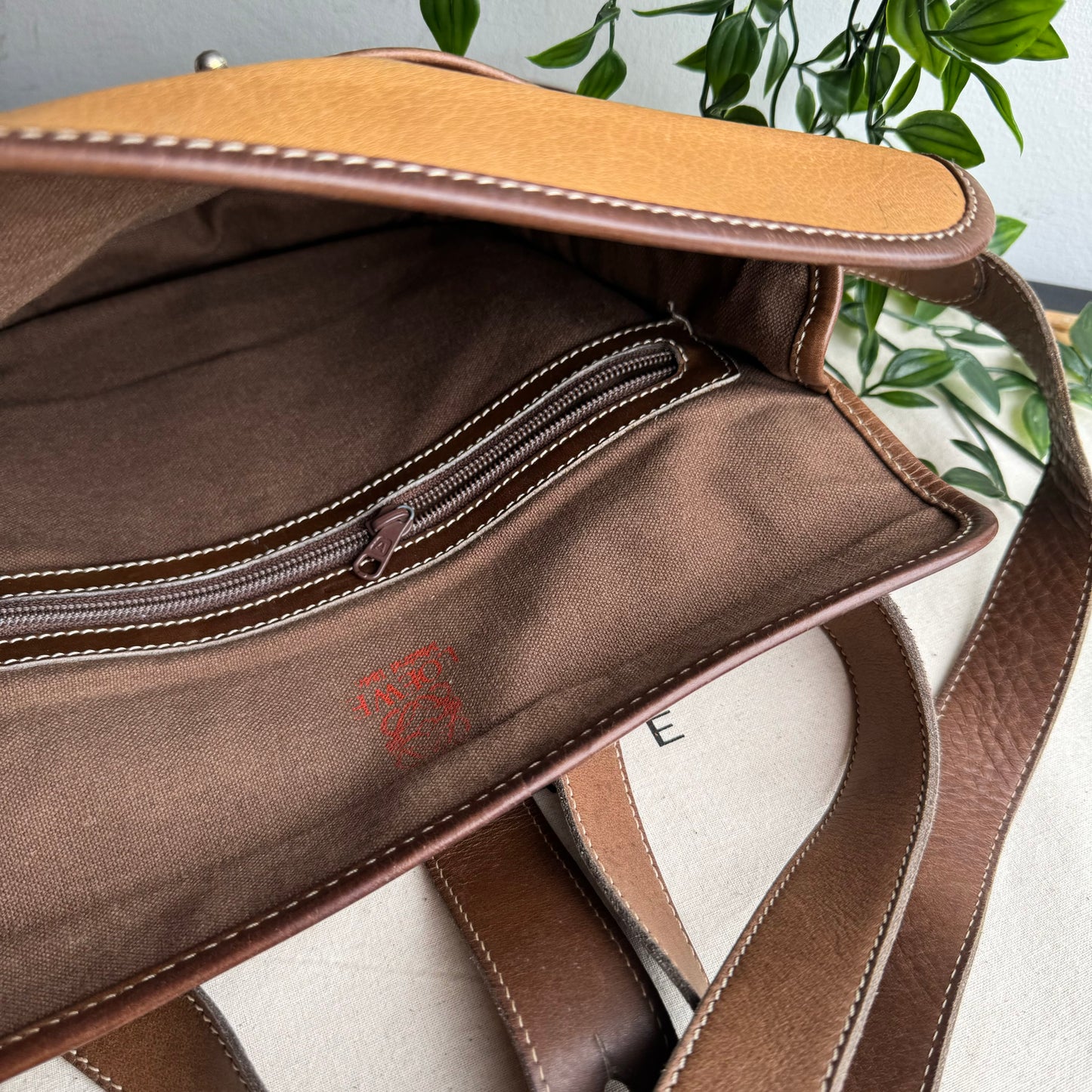 Loewe 1980s Anagram Cross Body Bag
