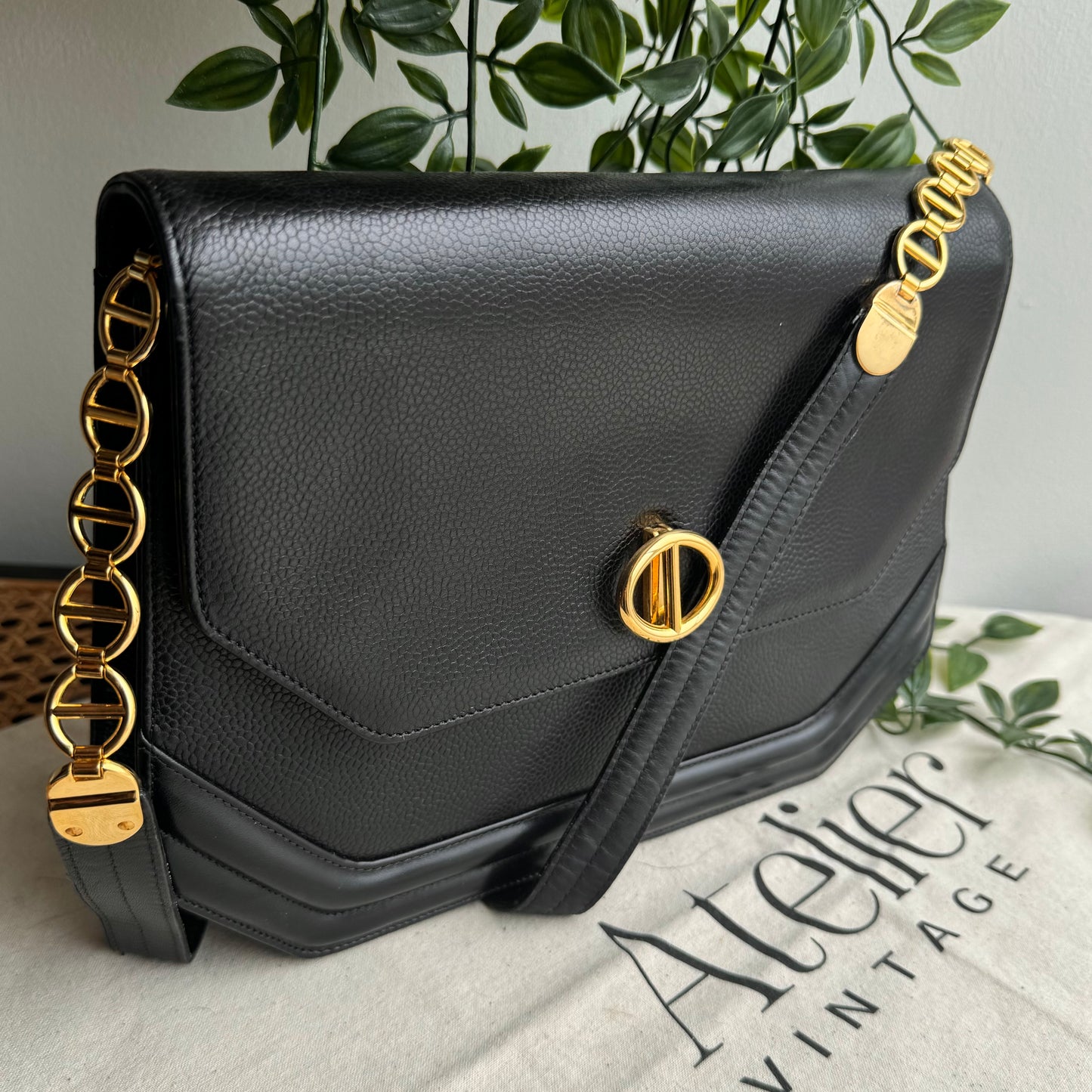 Dior 1980s Rare Chain Strap Bag
