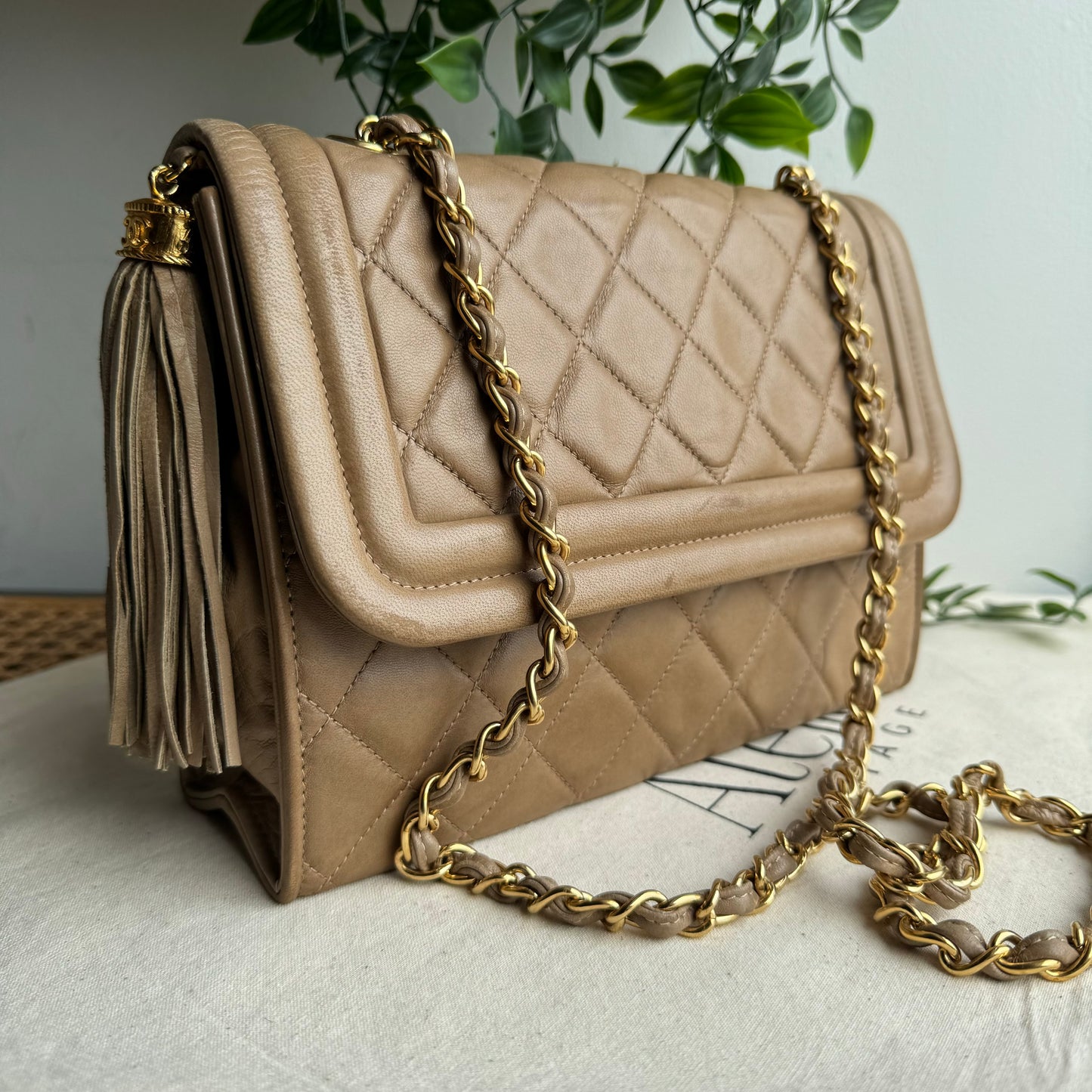 Chanel 1989 Tassel Single Flap