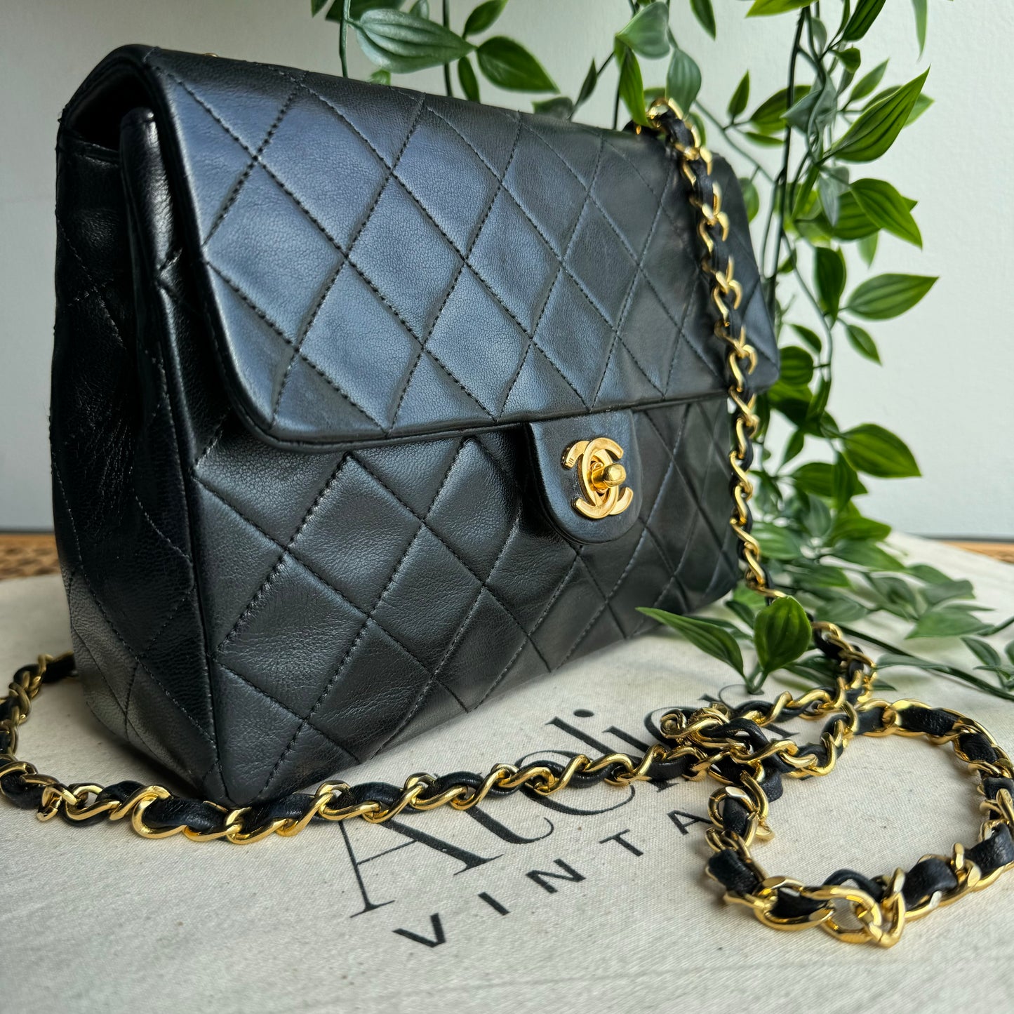 Chanel 1989 Classic Square Single Flap Medium