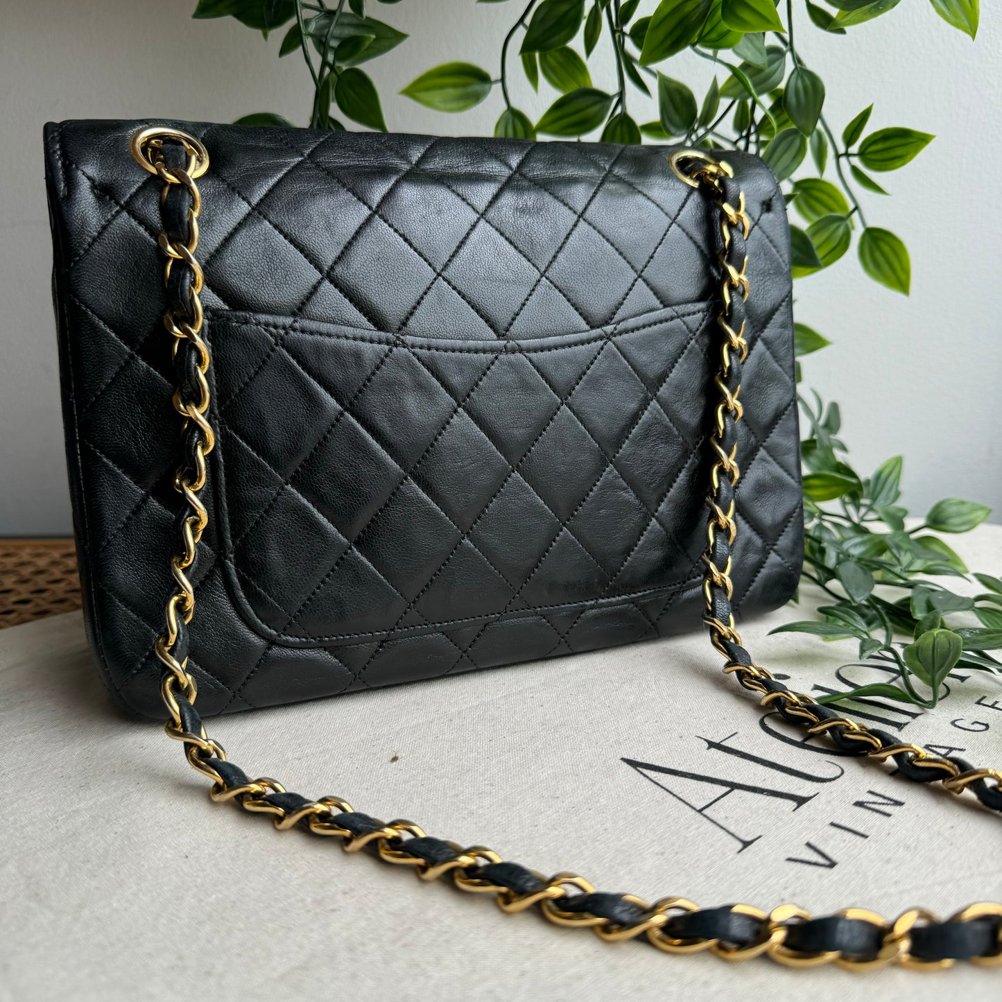 Chanel 1980s Square Full Flap
