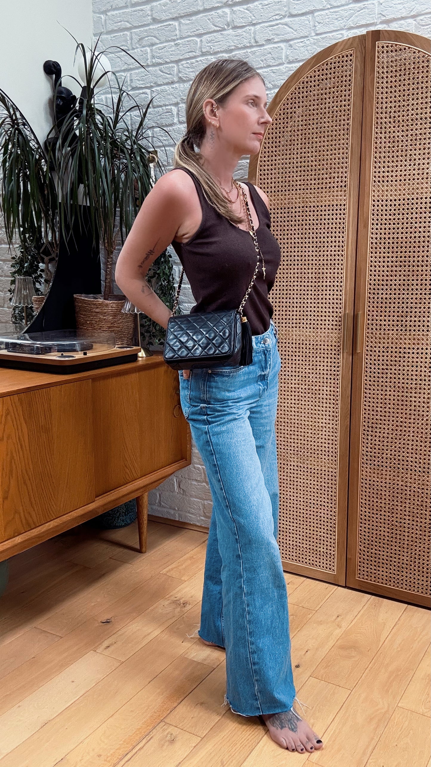 Chanel 1986 Tassel Full Flap Rectangle
