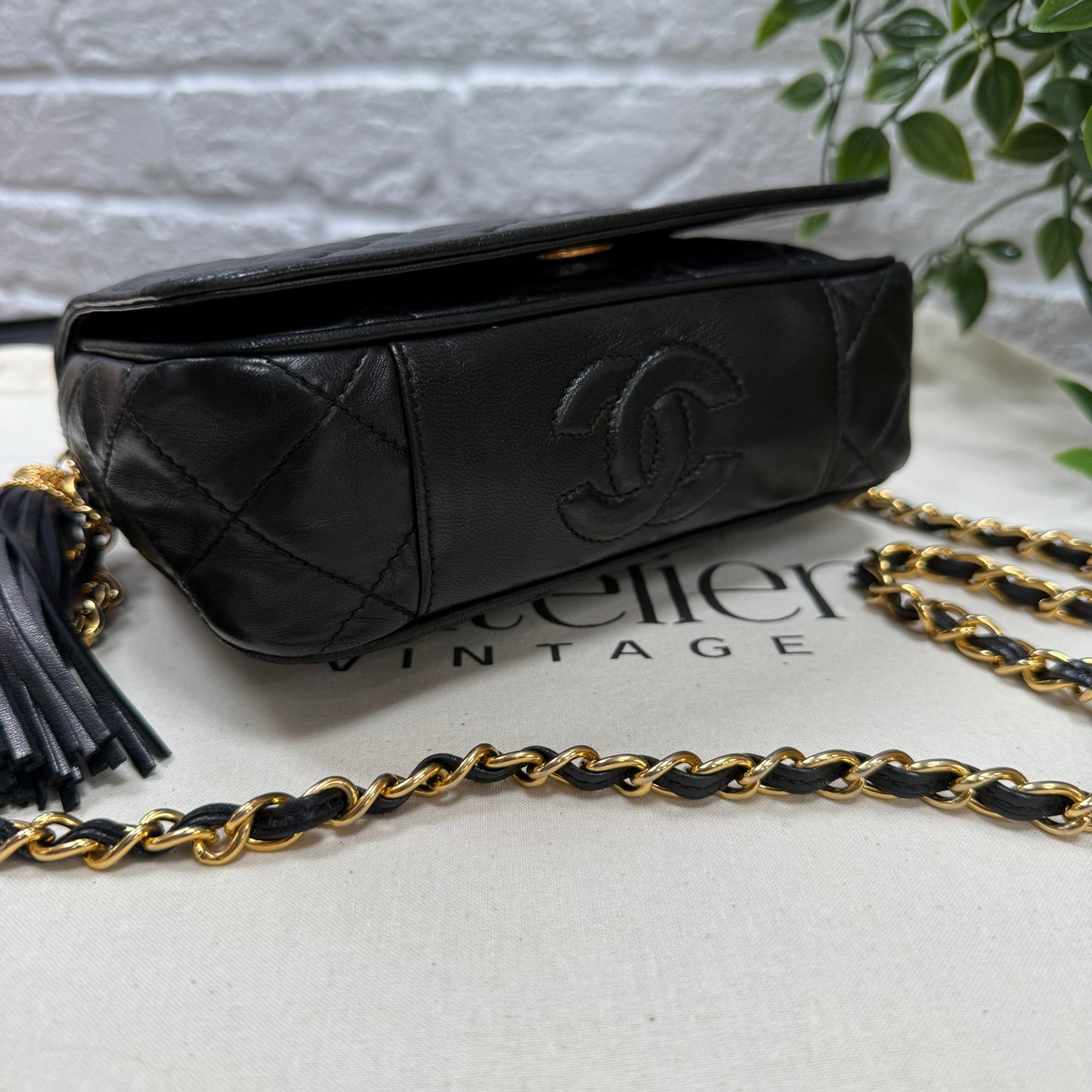 Chanel 1986 Tassel Full Flap Rectangle