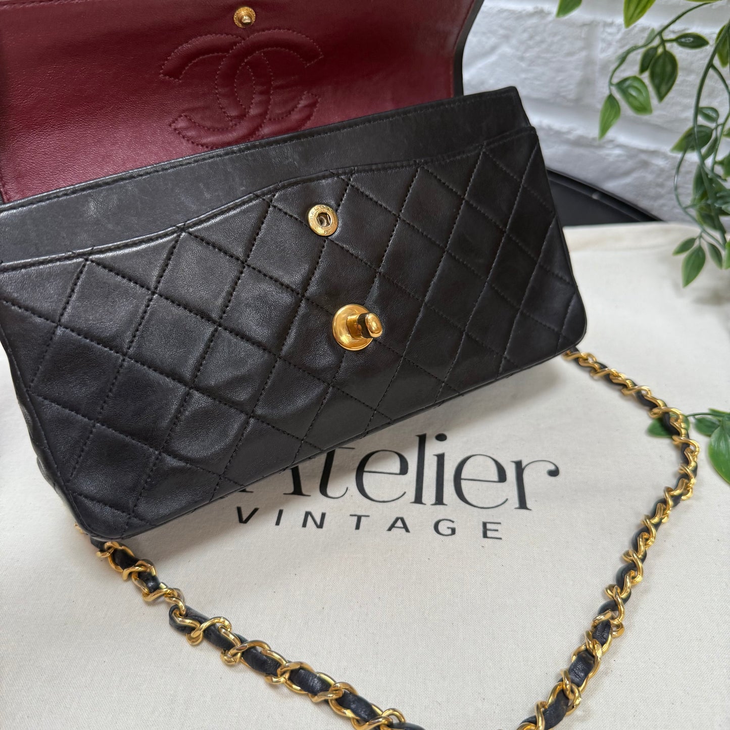 Chanel 1989 Classic Double Flap Small
