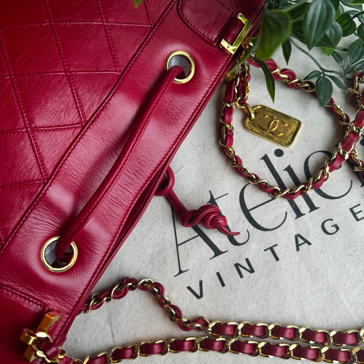 Chanel 1986 Vintage Tote