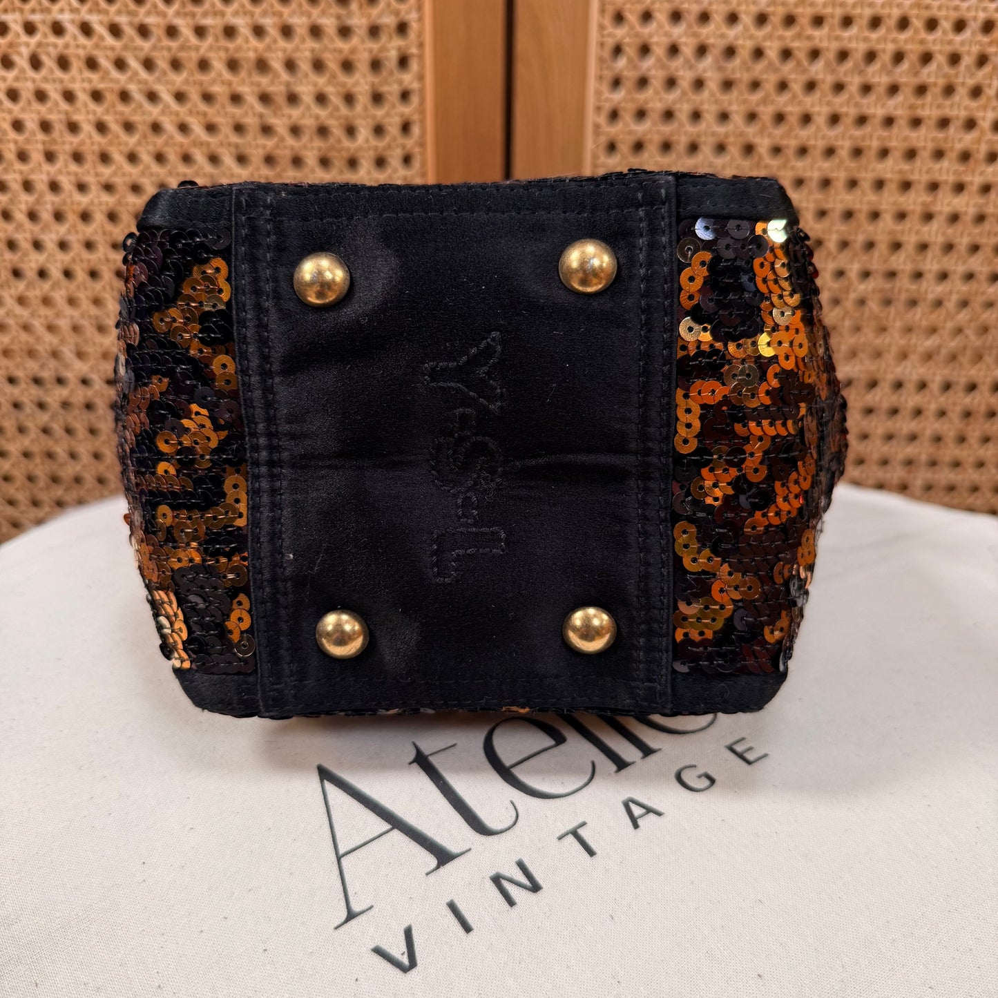 Saint Laurent 2008 limited Edition Sequin Downtown tote