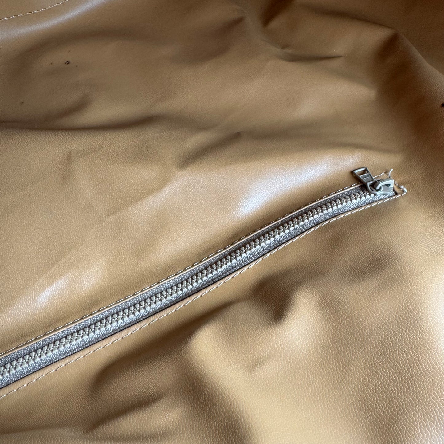 Celine 1990s Beige Macadam Travel Bag