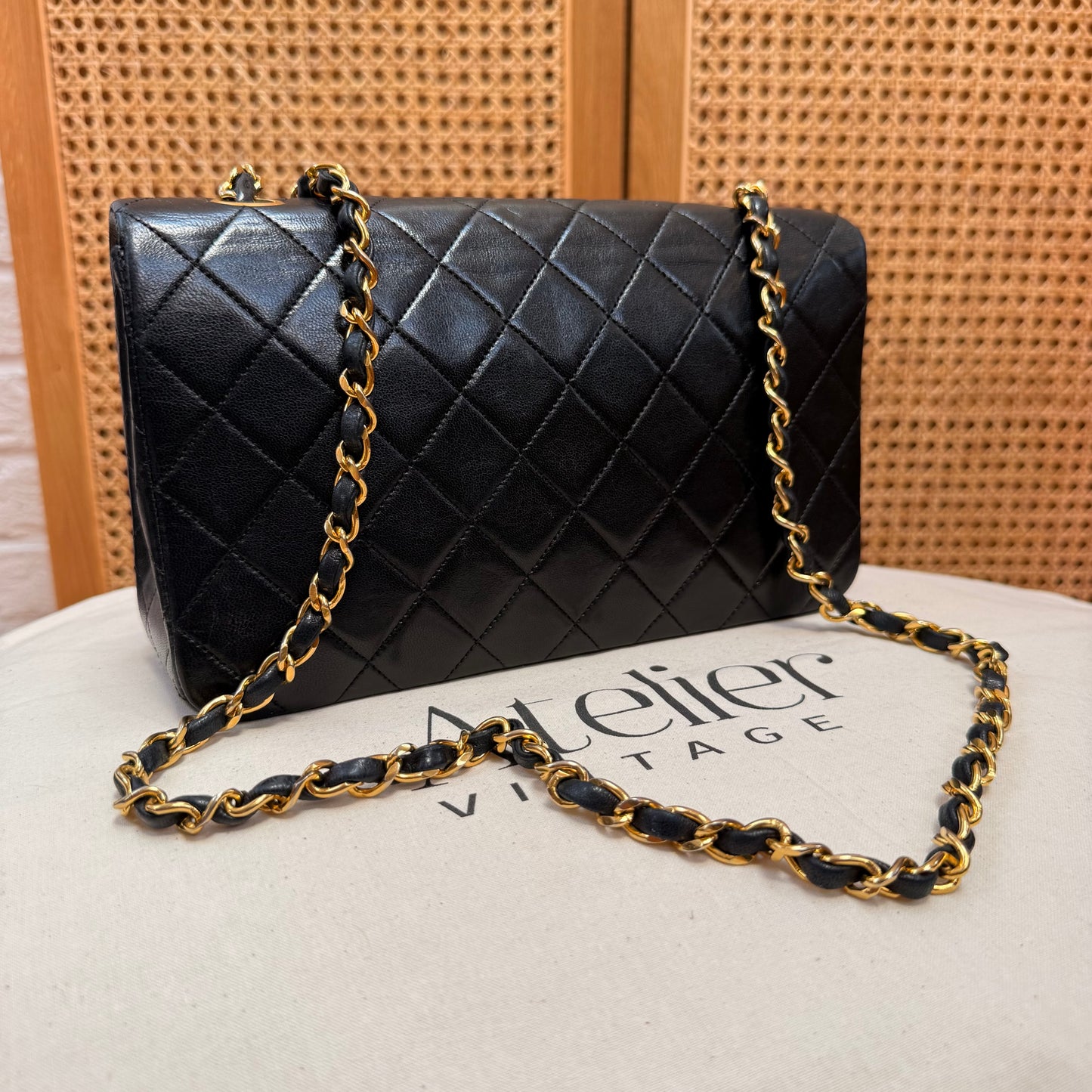 Chanel 1989 Classic Medium Rectangle Full Flap