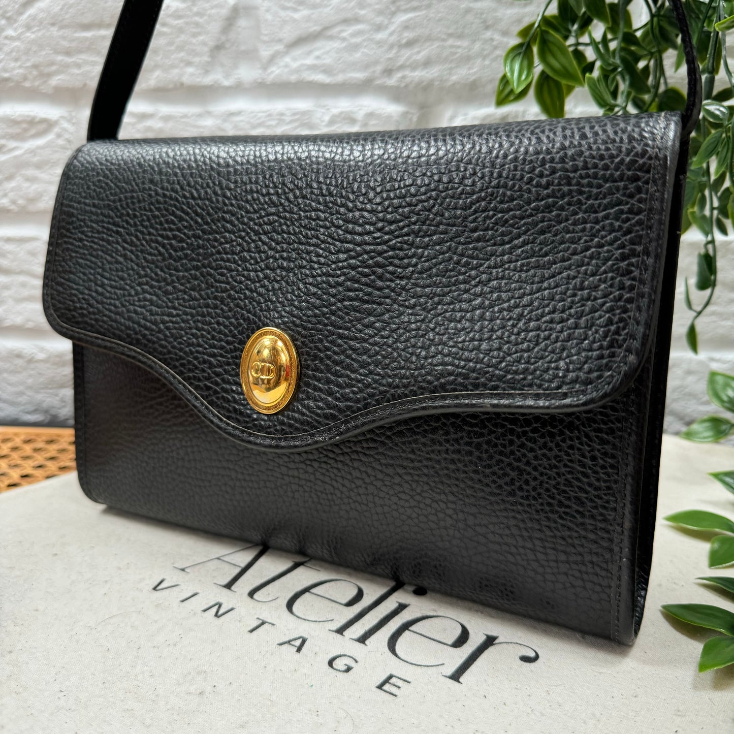 Dior 1980s Vintage Two Way Bag