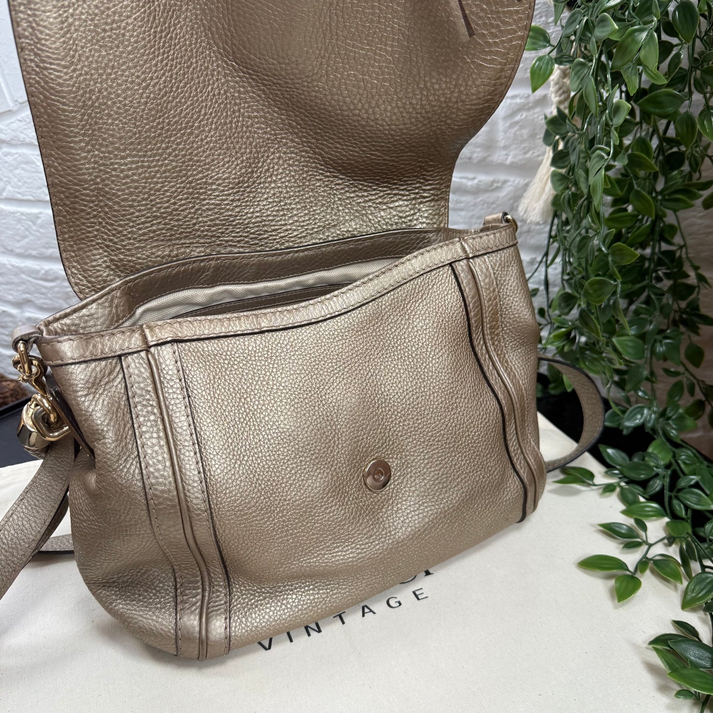 Gucci 2000s Bella Bamboo two way bag