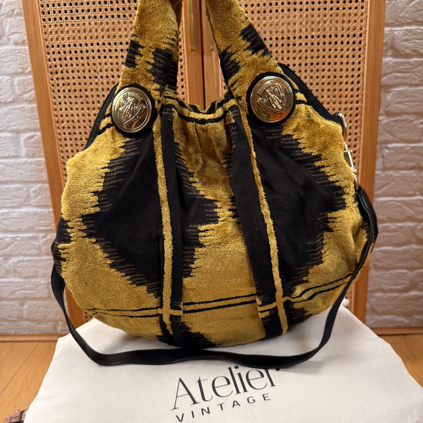 Gucci 2008 Velvet Hysteria Hobo Two Way