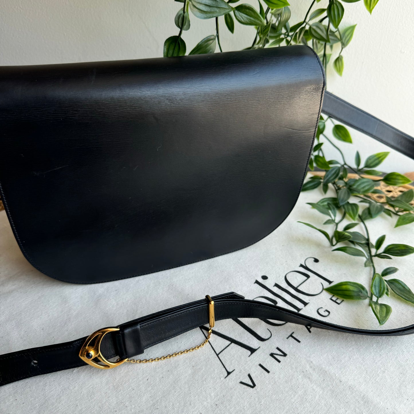 Cartier 1980s Sapphire Collection Shoulder Bag