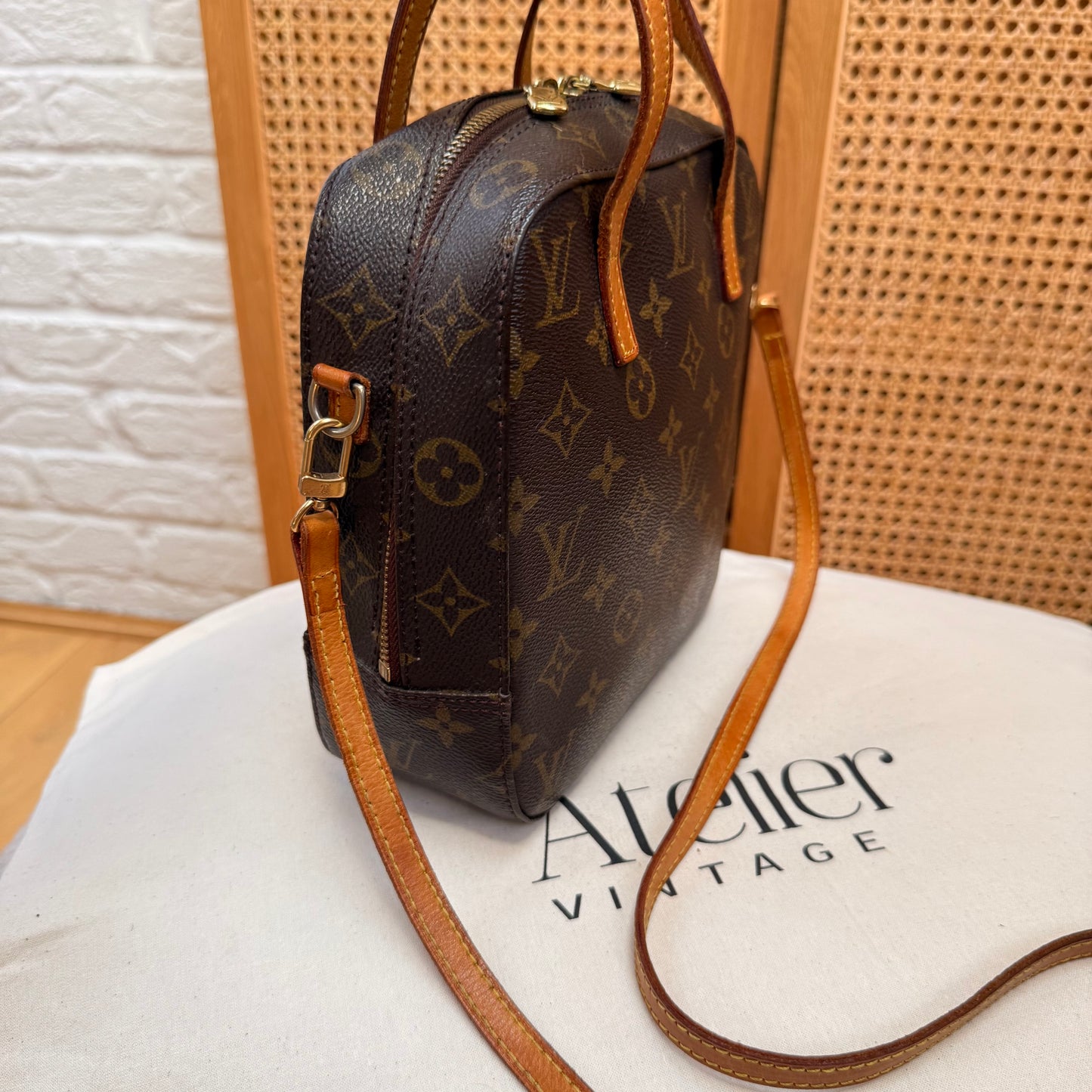 Louis Vuitton 2002 Monogram Spontini Two Way