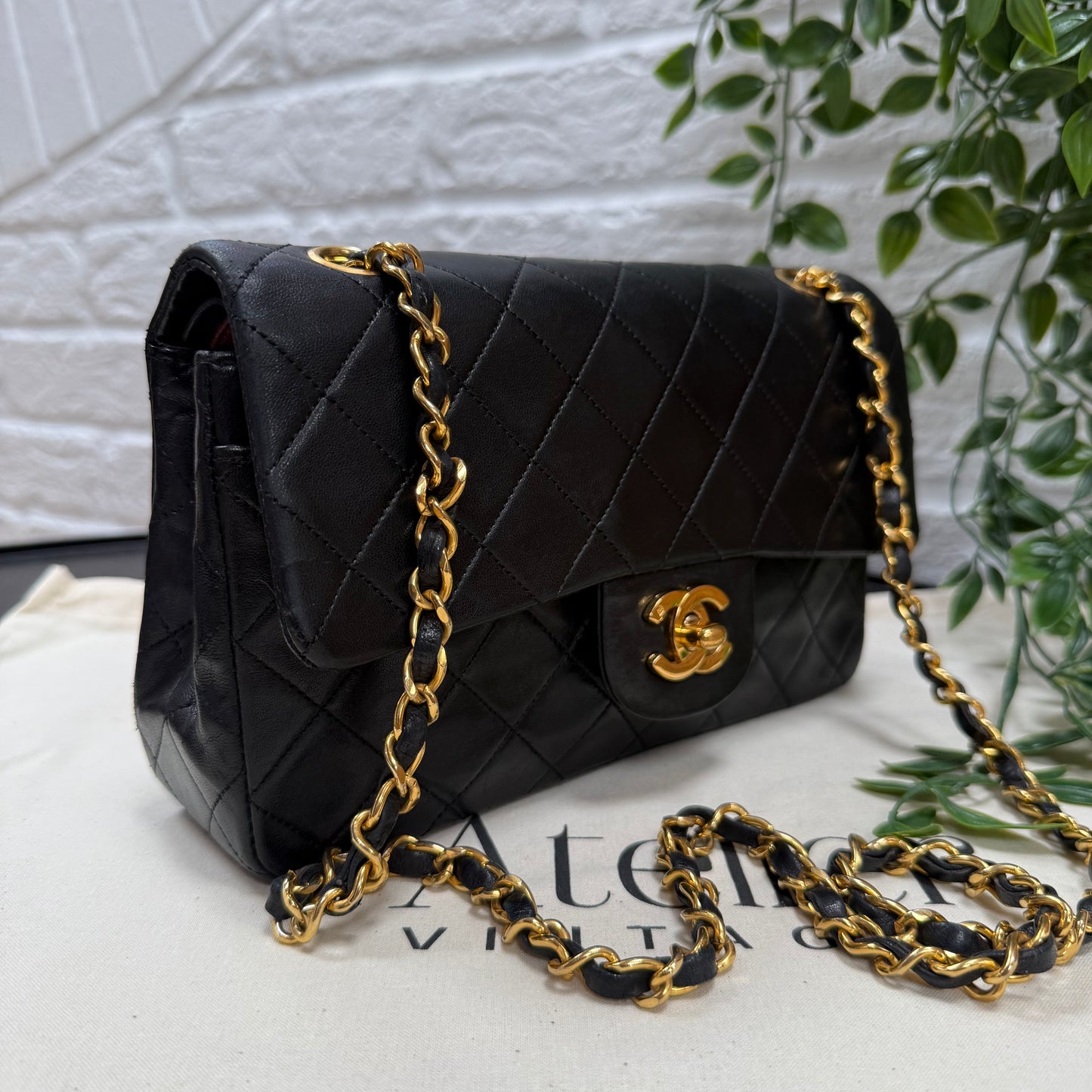 Chanel 1989 Classic Double Flap Small