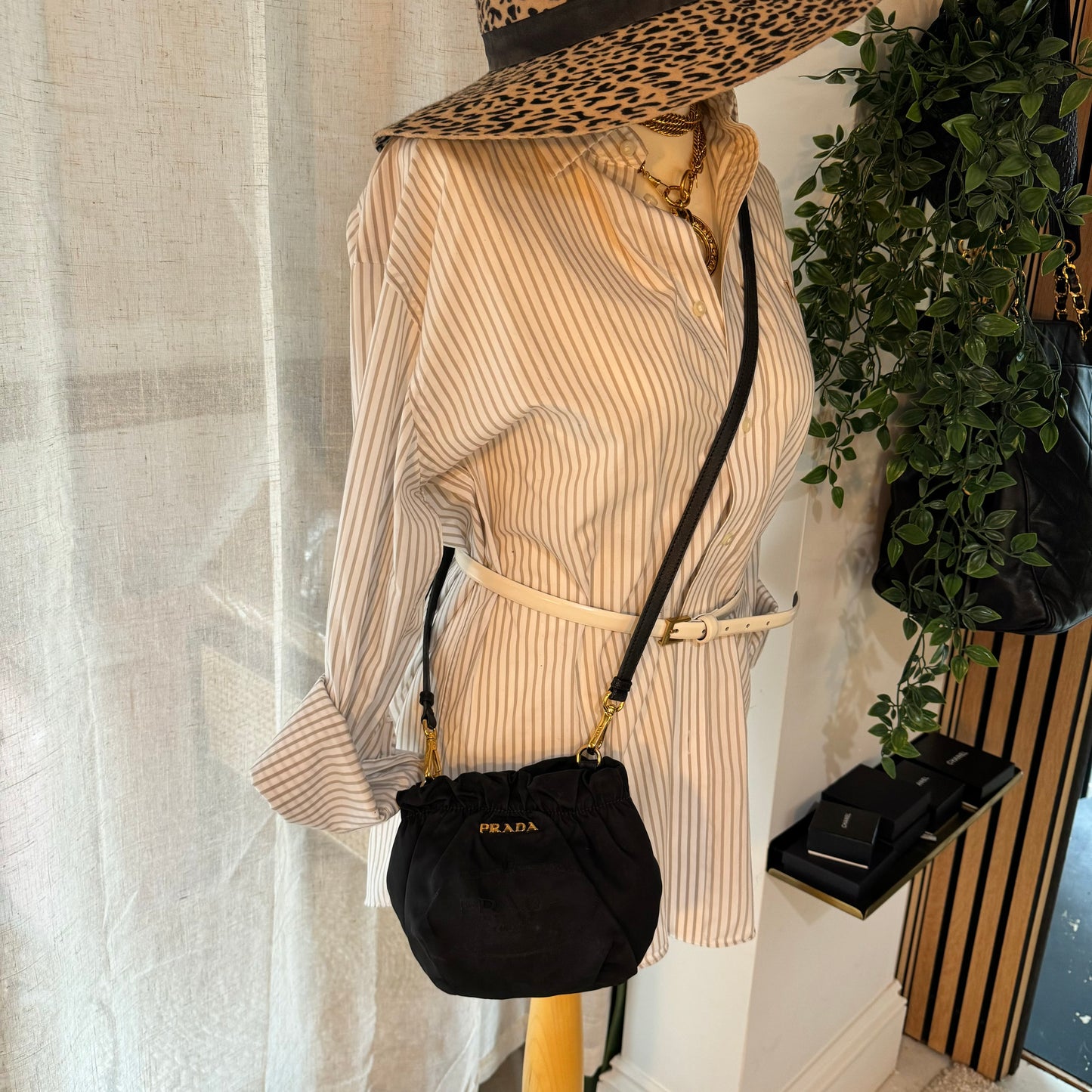 Prada Rare Jacquard Bucket Bag