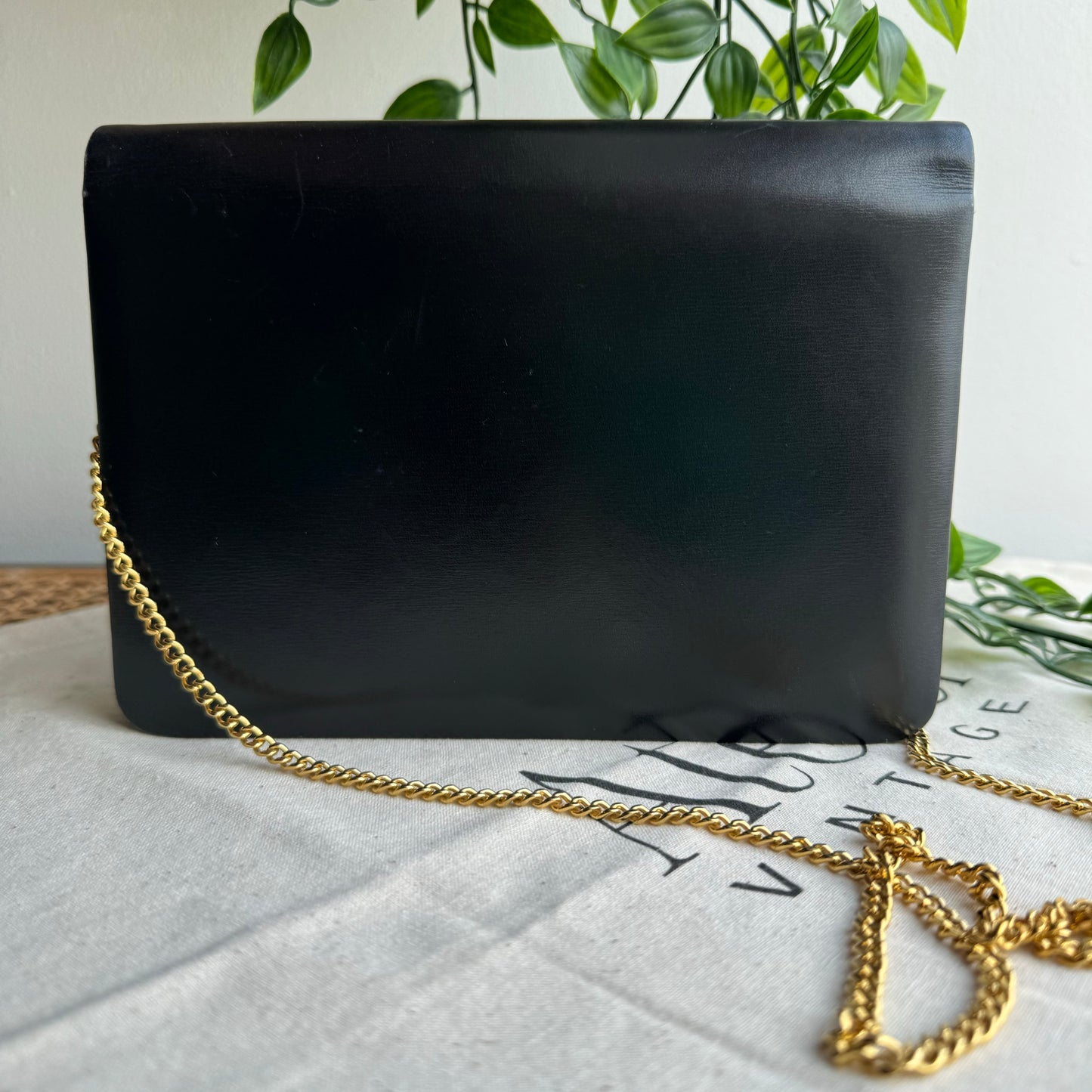 Dior 1980s Vintage Chain Strap Bag