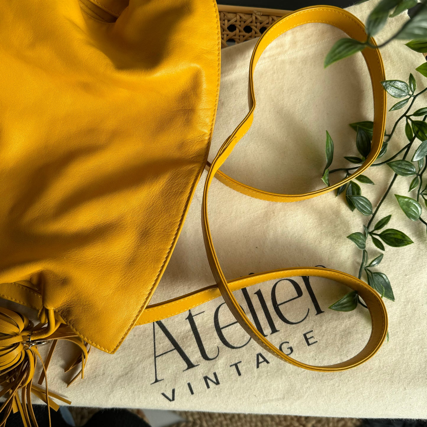 Loewe Flamenco Two Way Bucket Bag