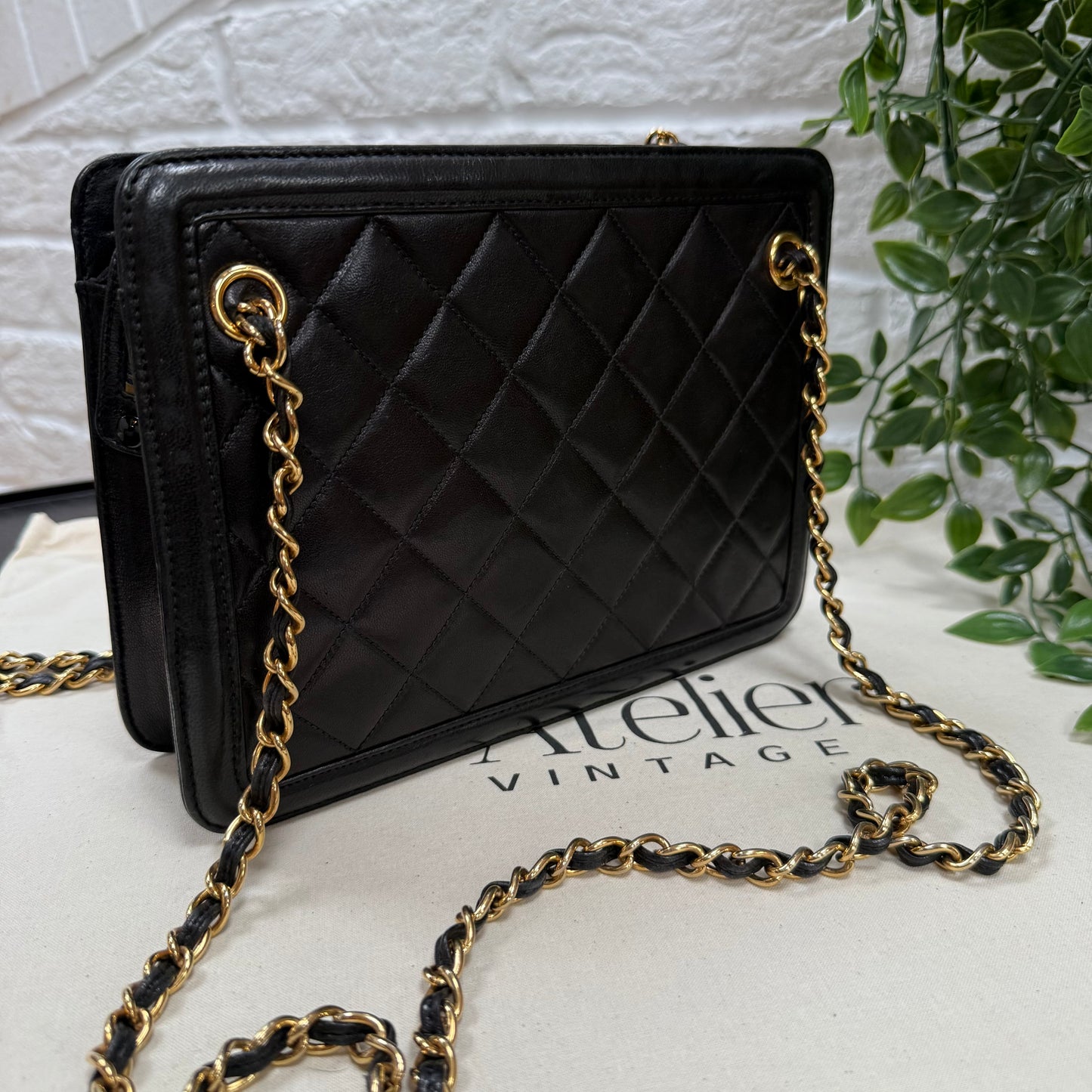 Chanel 1989 Cross Body Tassel Mini zip Tote