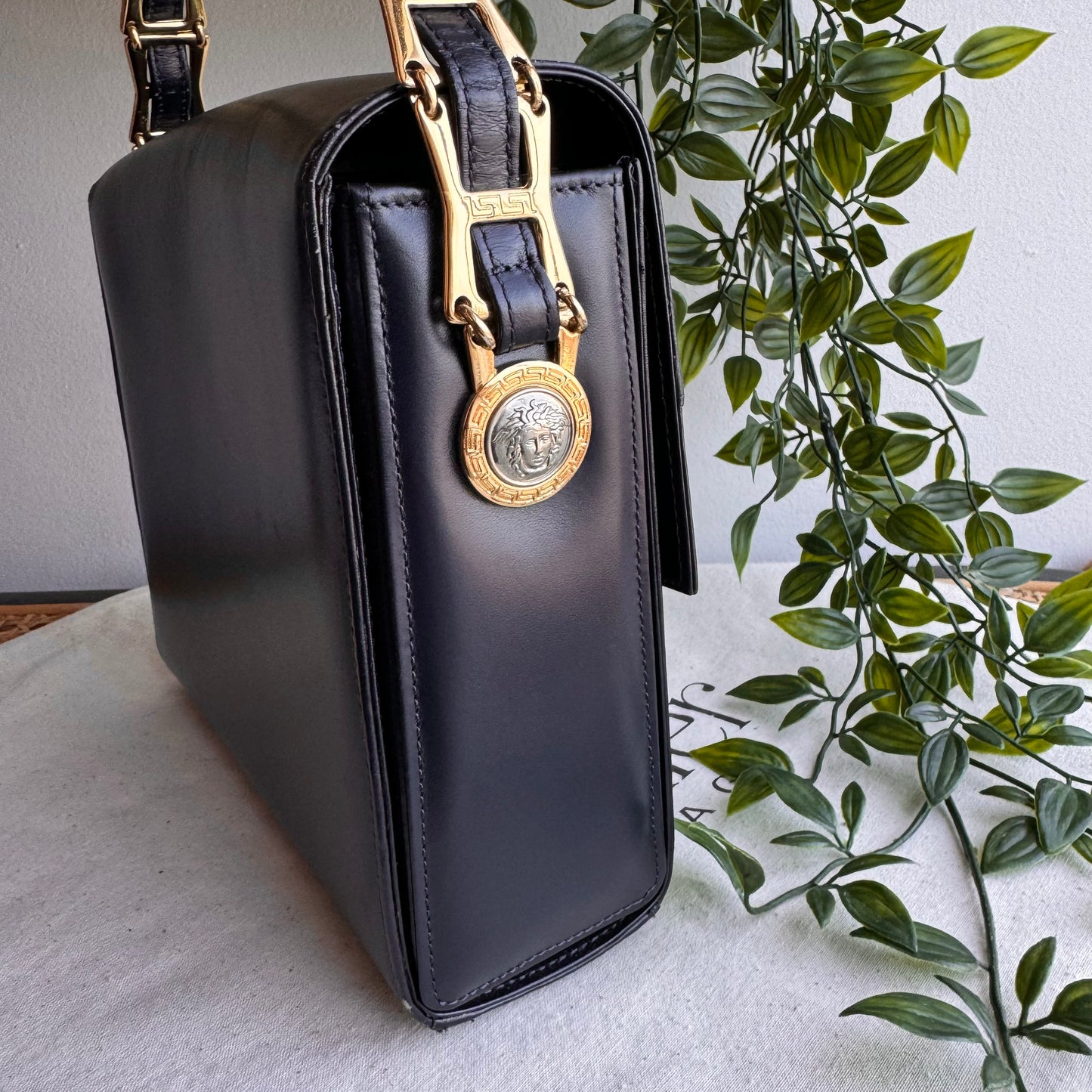 Versace Vintage Medusa Cross Body Bag