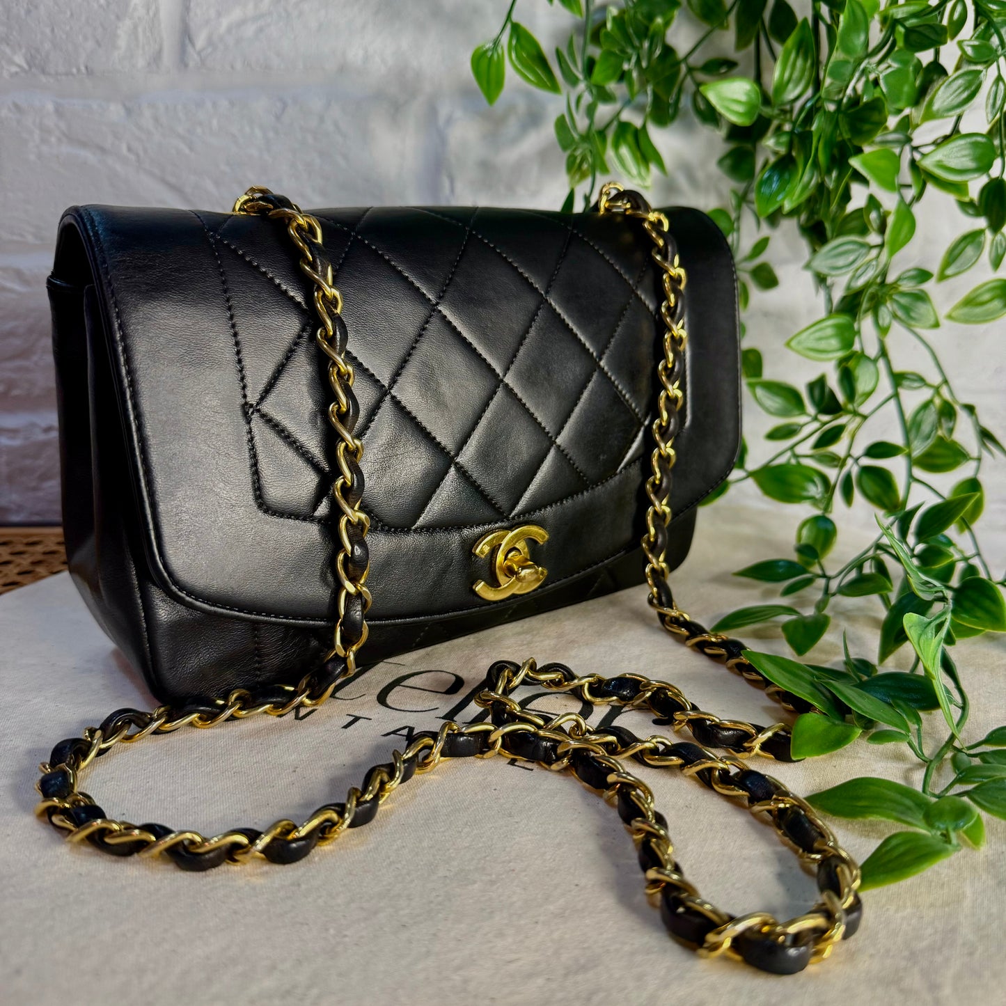 Chanel 1989 Vintage Classic Diana Small