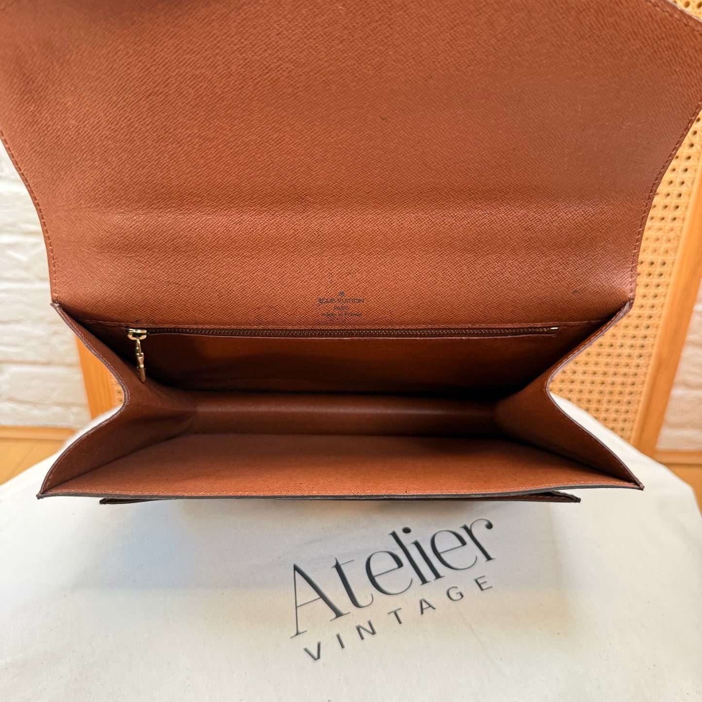 Louis Vuitton 1995 Monogram Monceau Two Way Top Handle