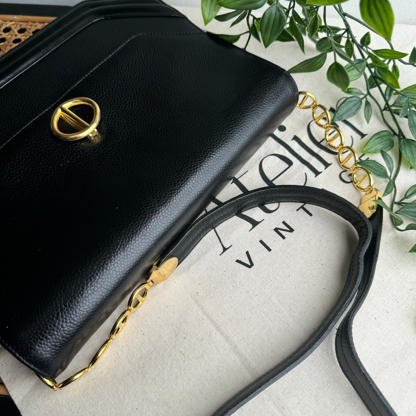 Dior 1980s Rare Chain Strap Bag