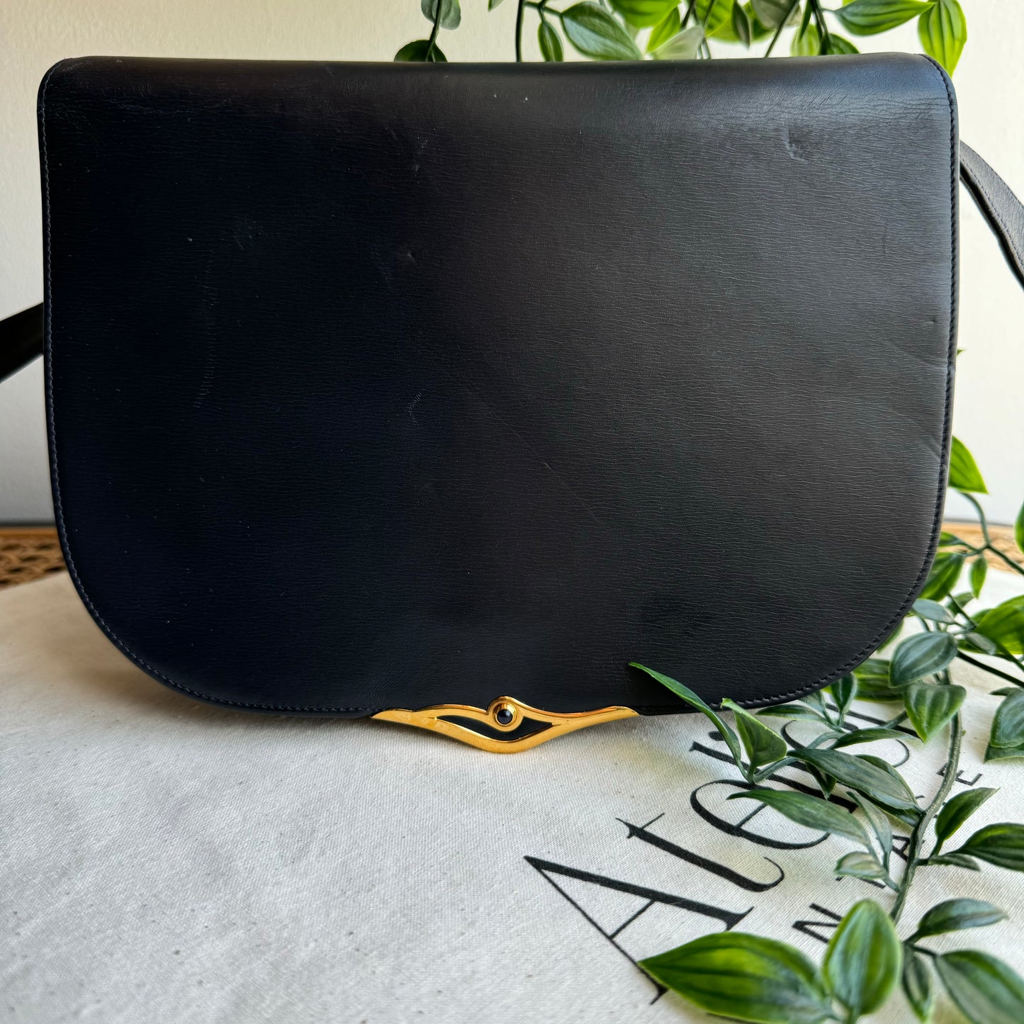 Cartier 1980s Sapphire Collection Shoulder Bag