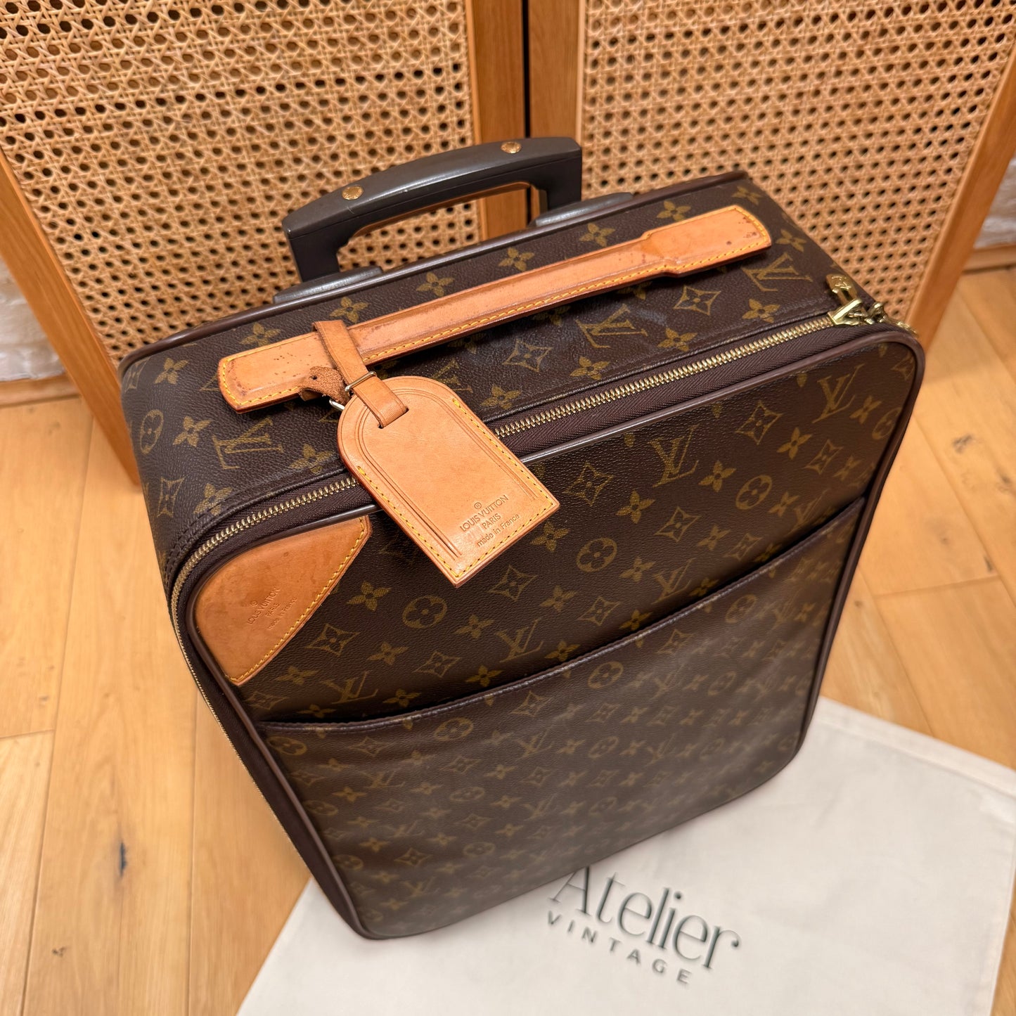 Louis Vuitton 2001 Pegase 45 Monogram Travel Case