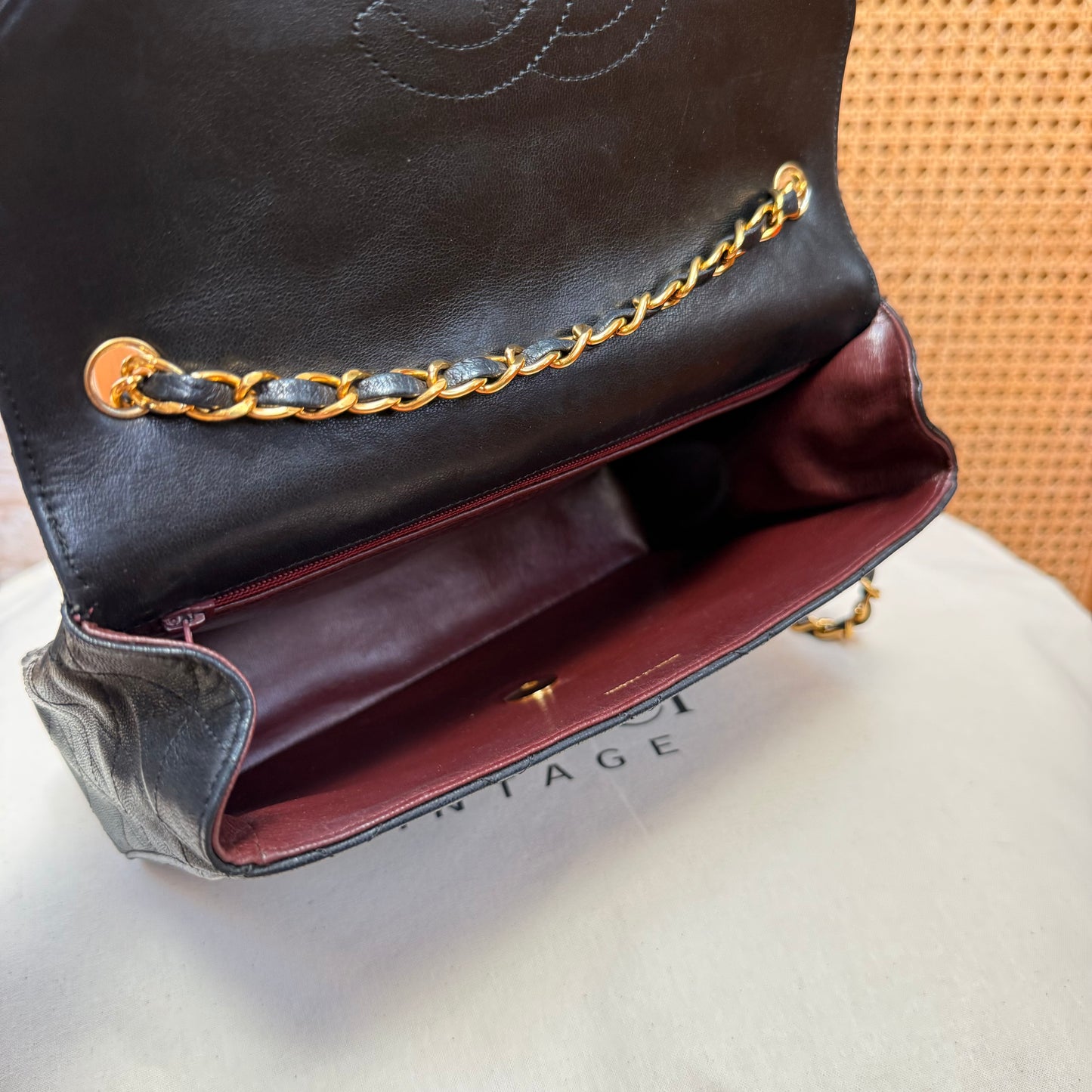 Chanel 1986 Rare Envelope Single Flap