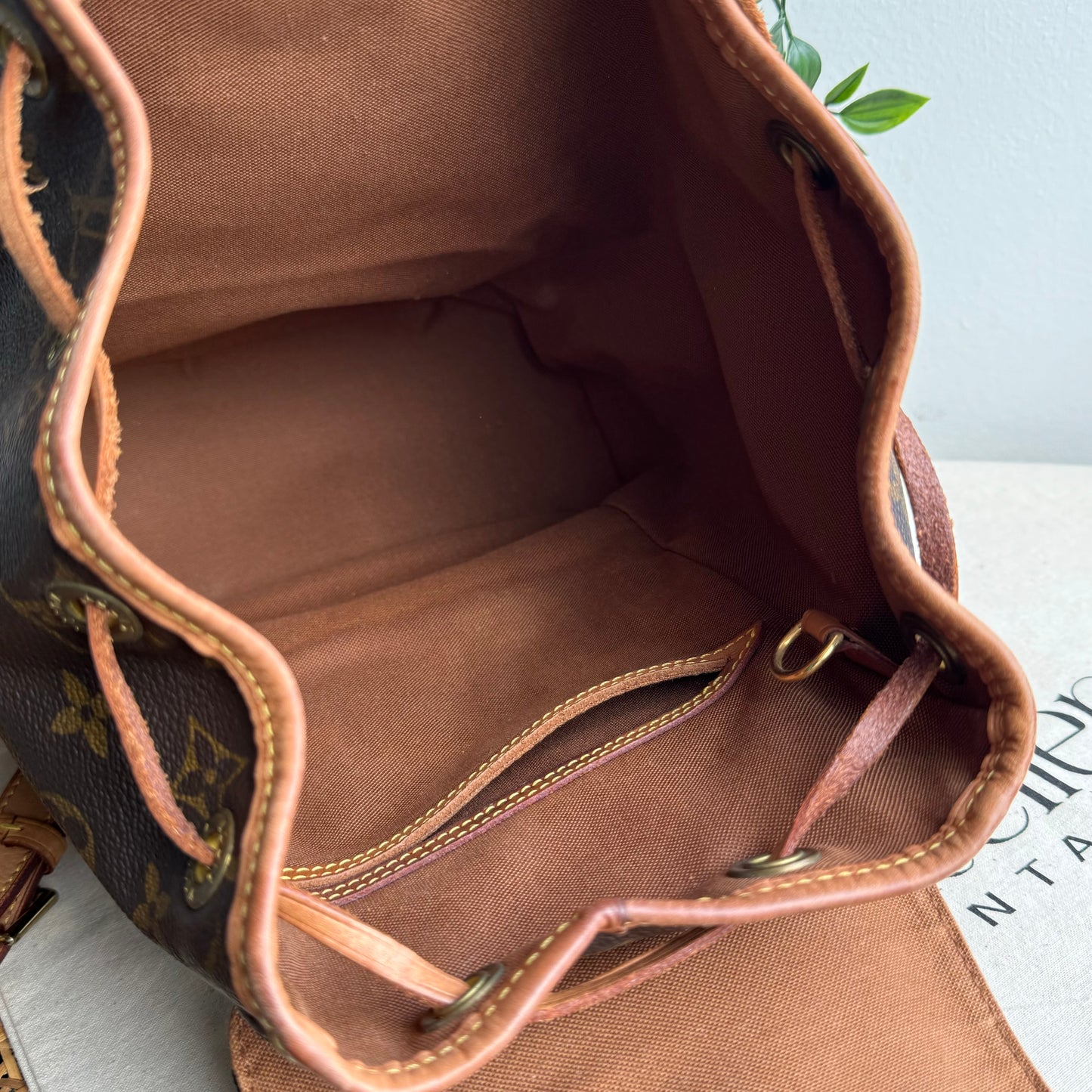 Louis Vuitton 2000 Montsouris Back Pack MM