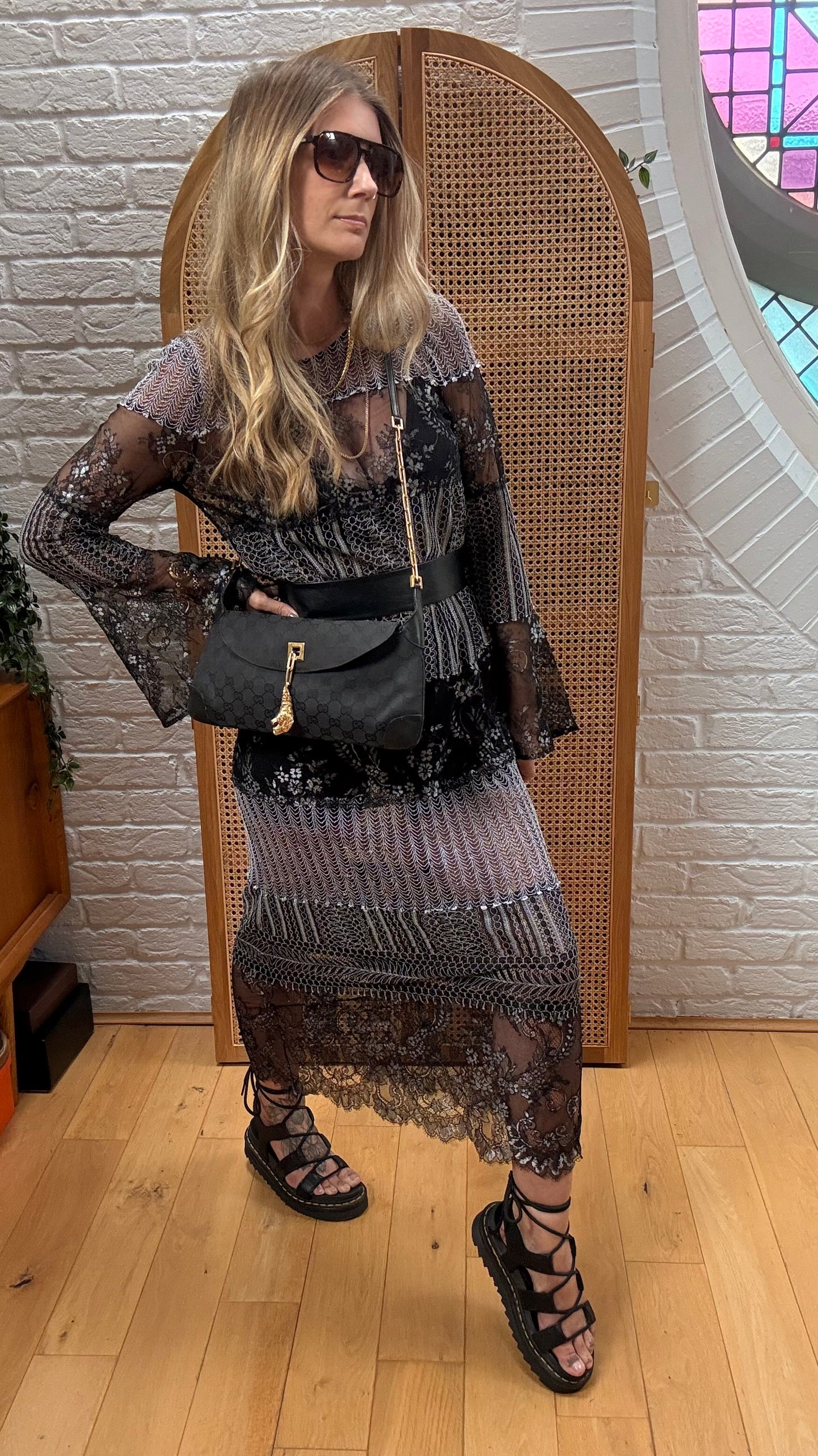 Gucci 1990s Gucci X Tom Ford Tigers Head Cross Body