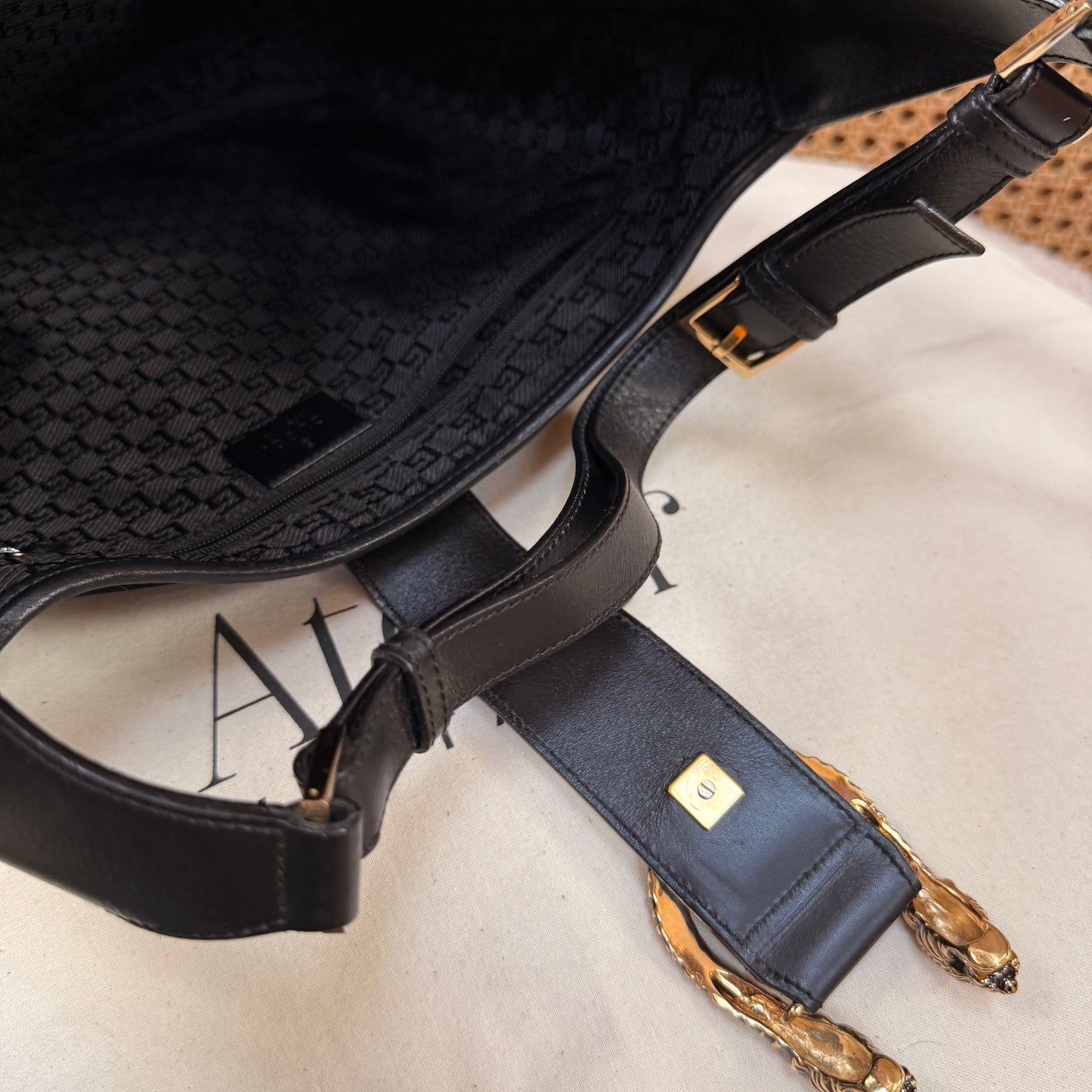 Gucci 1990s Dionysus Suede Hobo Tote