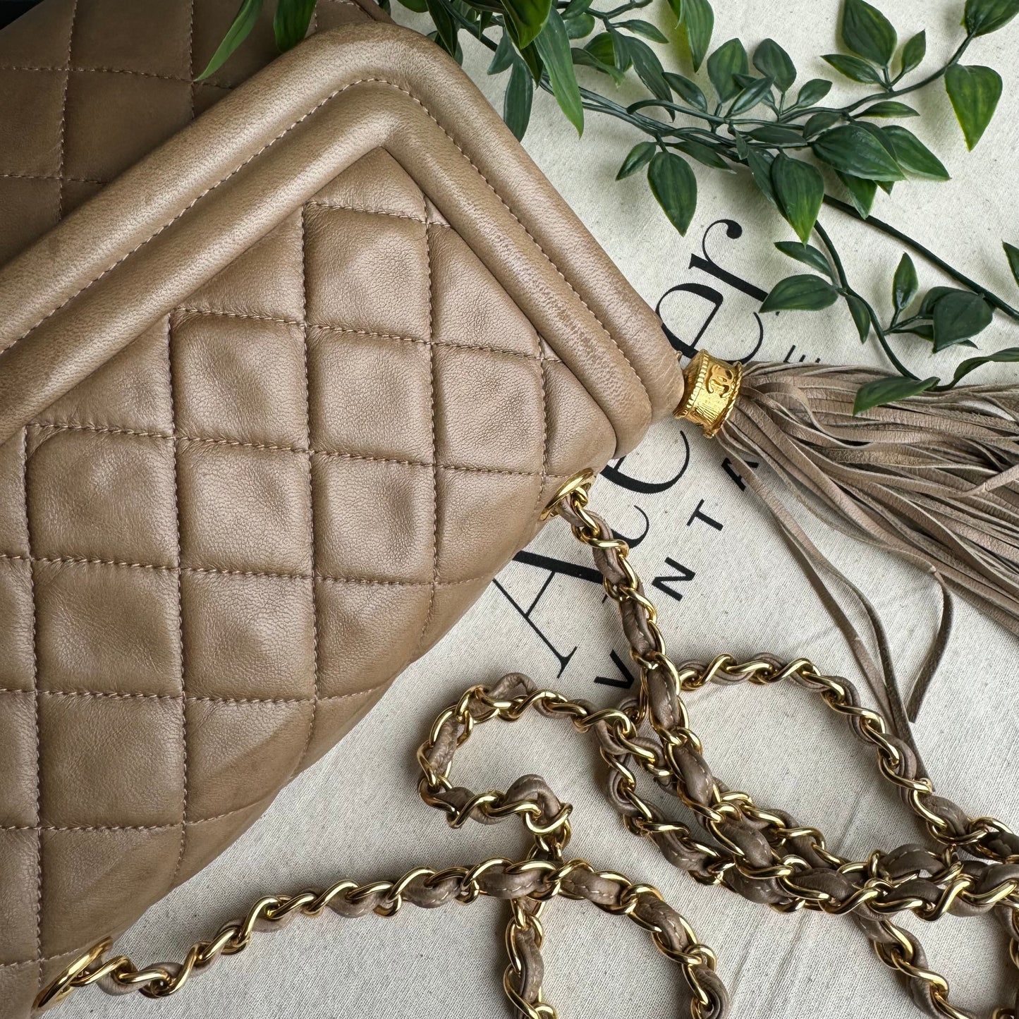 Chanel 1989 Tassel Single Flap
