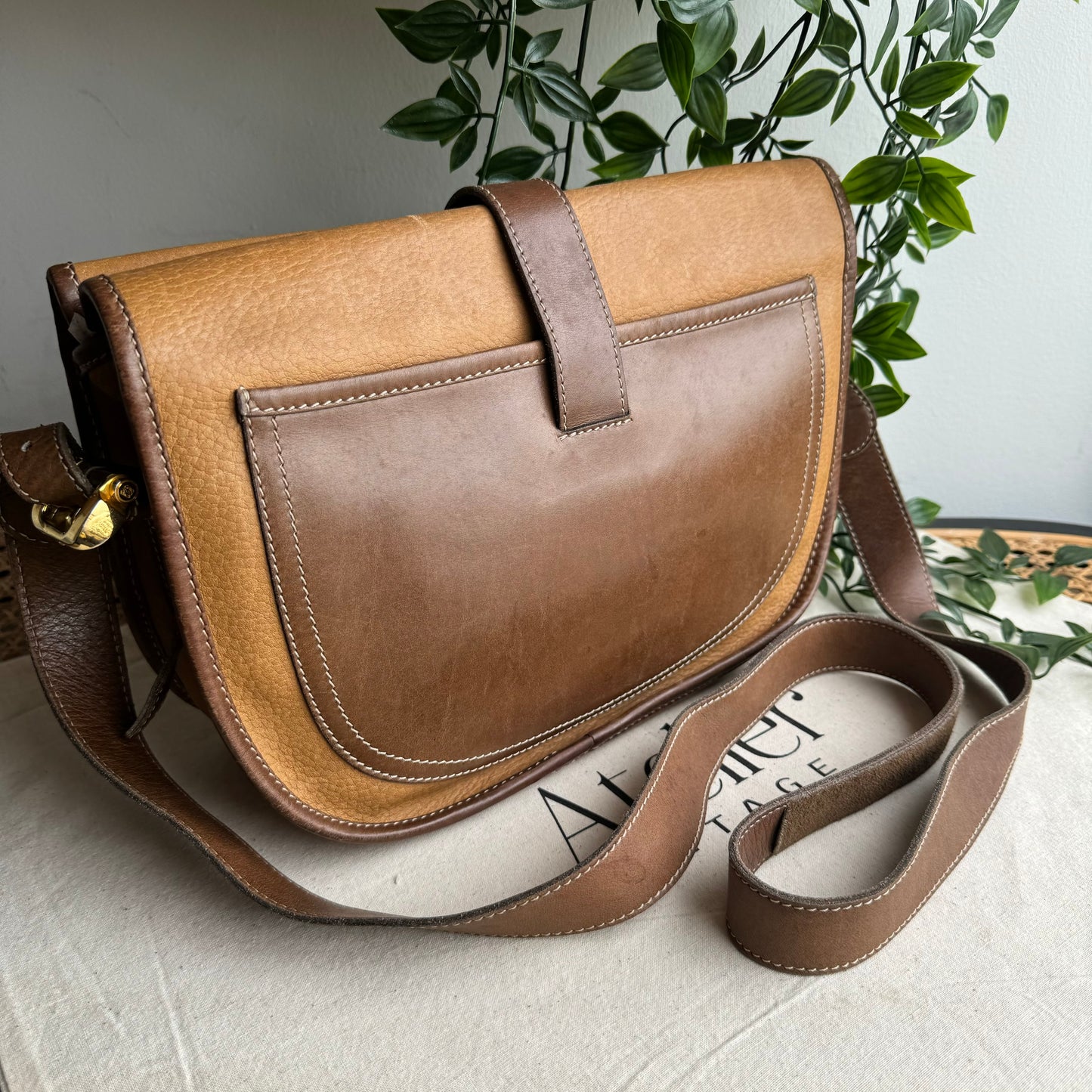 Loewe 1980s Anagram Cross Body Bag