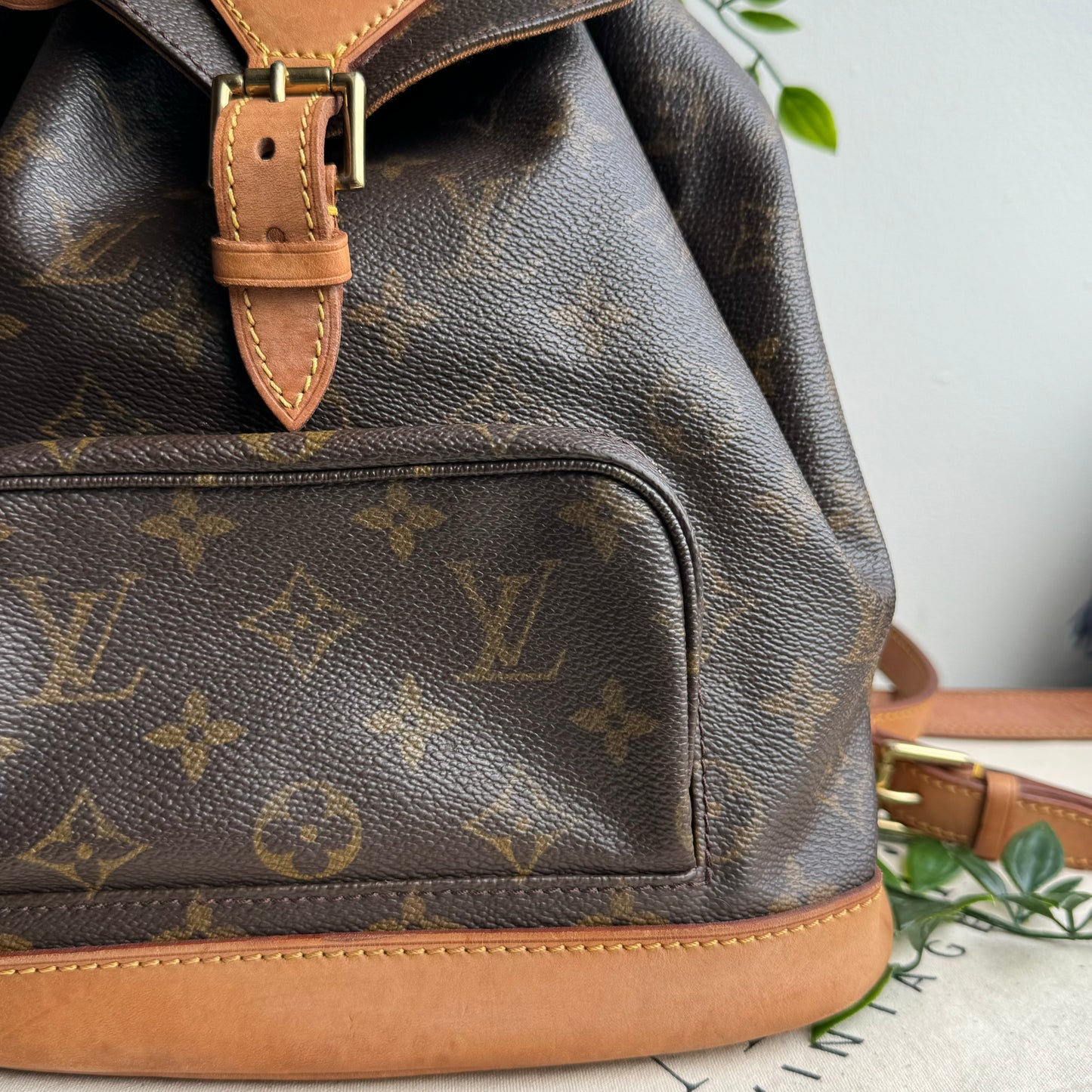Louis Vuitton 2000 Montsouris Back Pack MM
