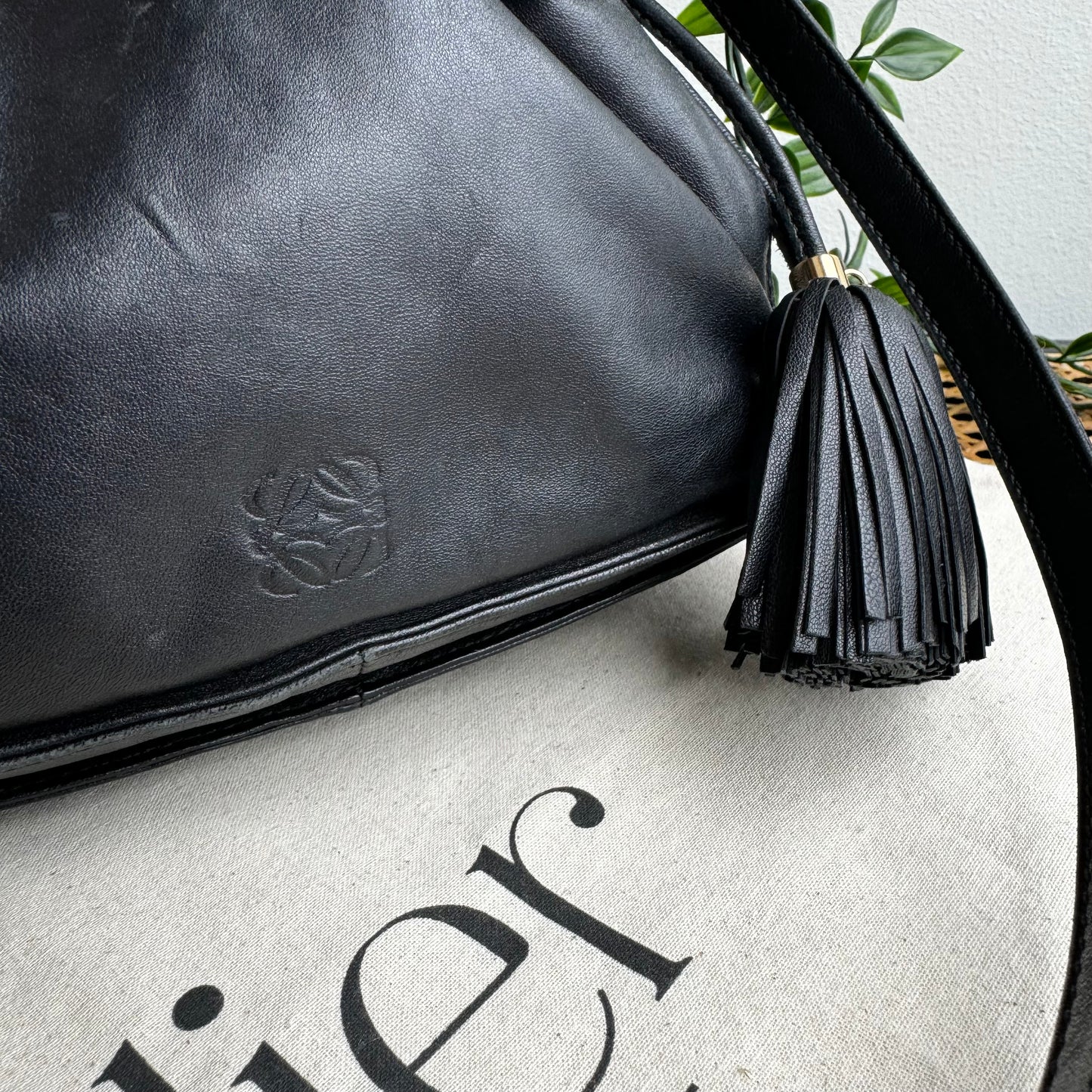 Loewe Flamenco Two Way Bucket Bag