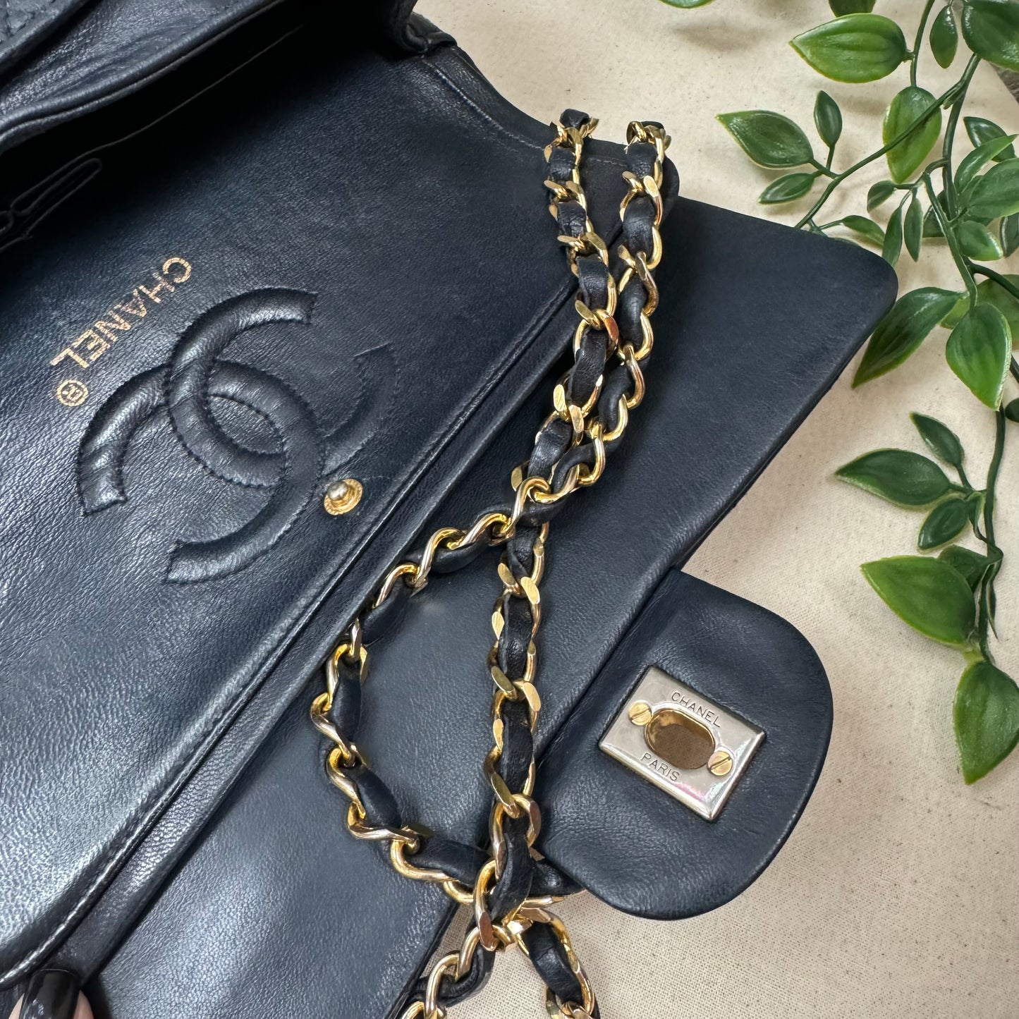 Chanel 1986 Classic Double Flap Small - Navy