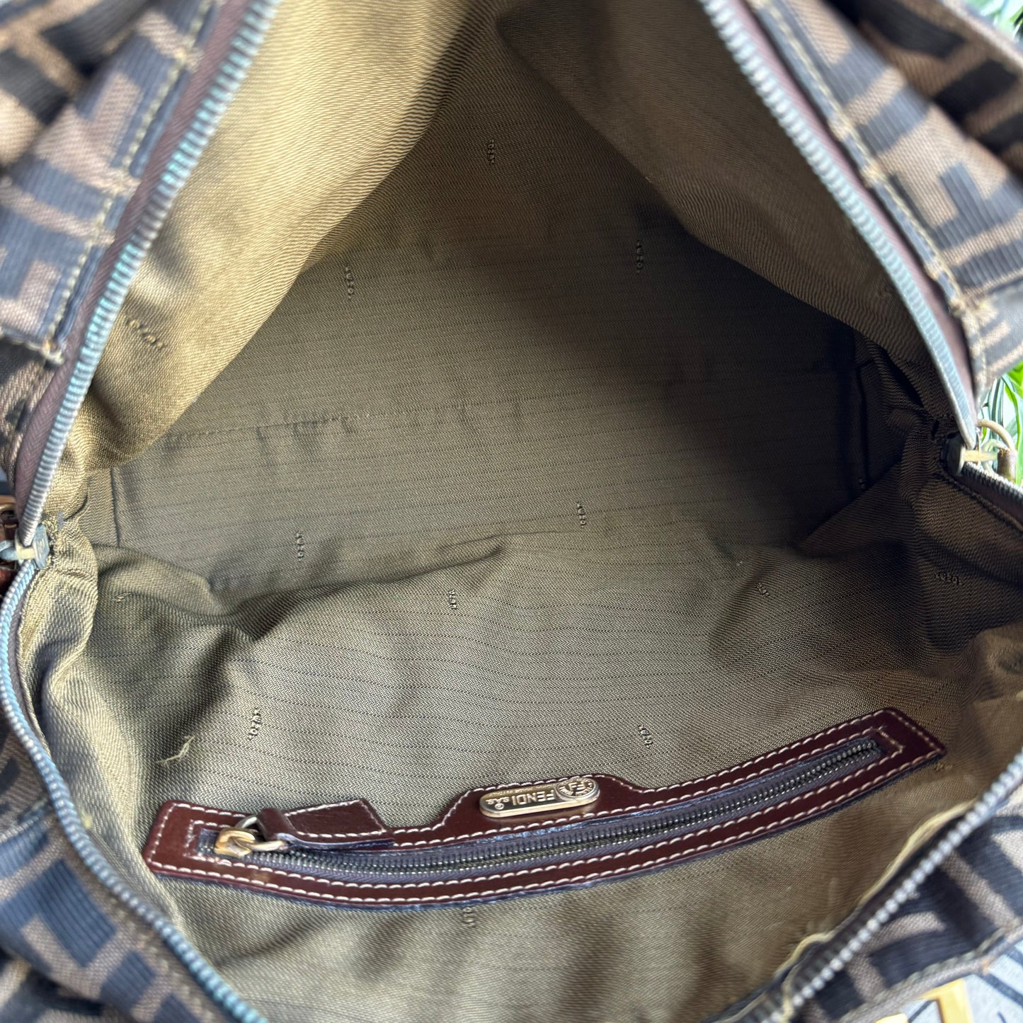 Fendi Zucca Two Way Tote