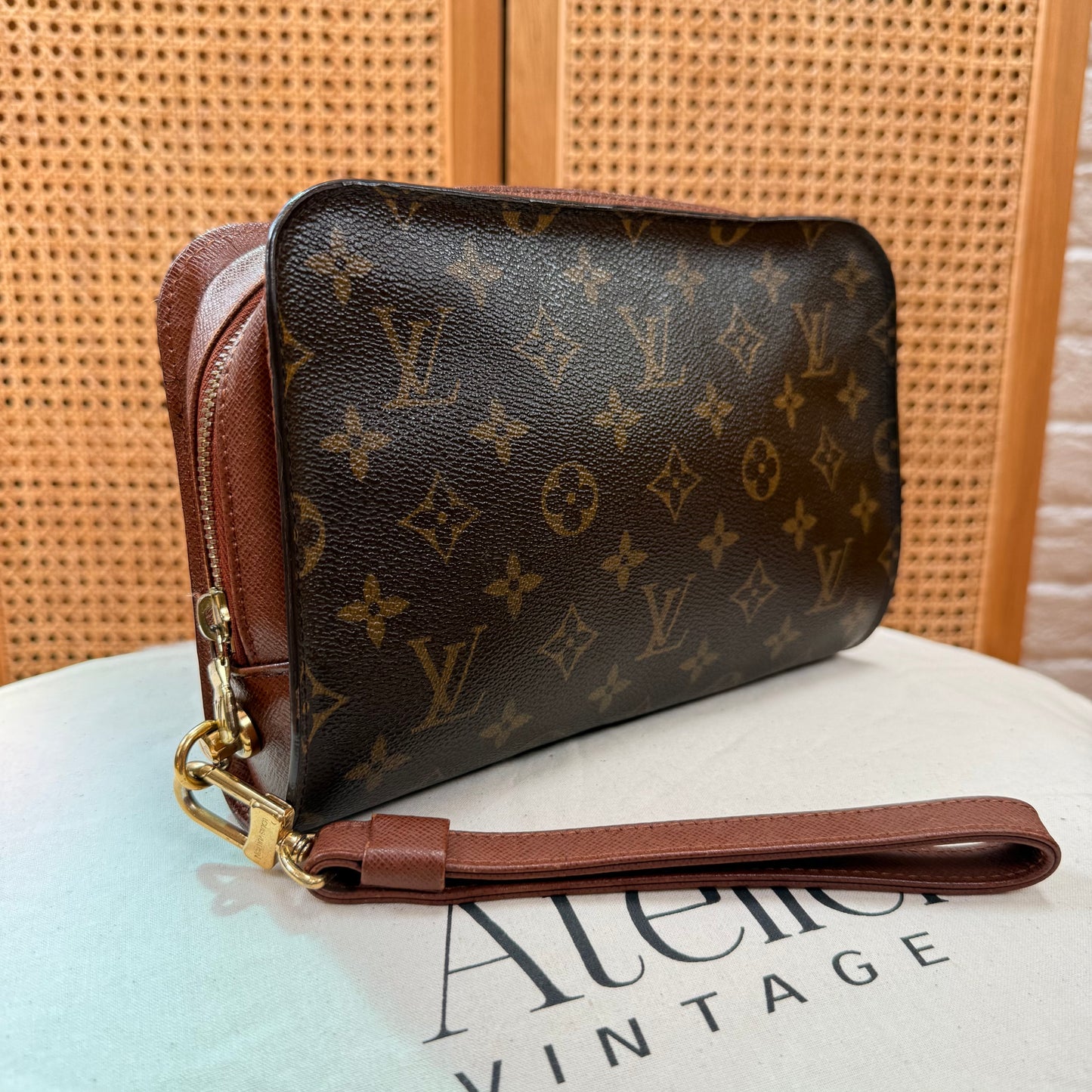 Louis Vuitton 2003 Orsay Clutch with removable wrist strap