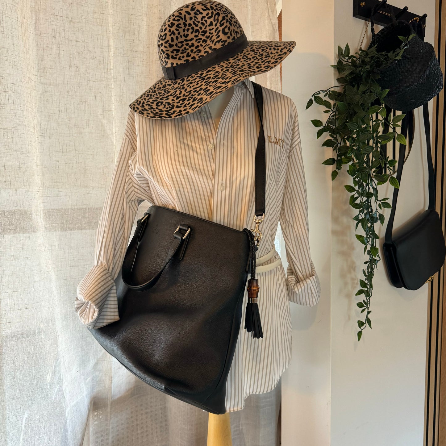 Gucci Bamboo Two Way Tote