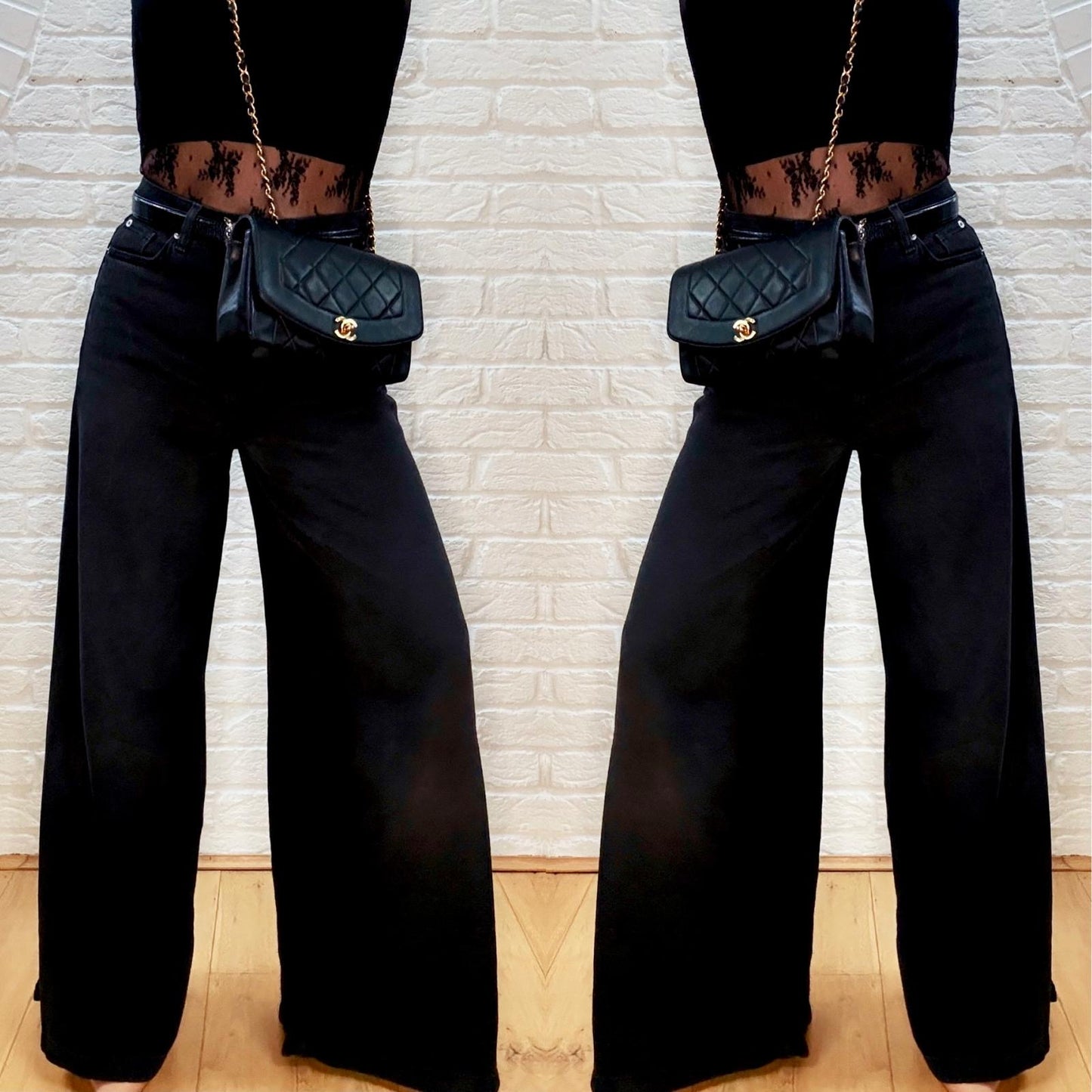 Chanel 1991 Vintage Classic Diana Small - Navy