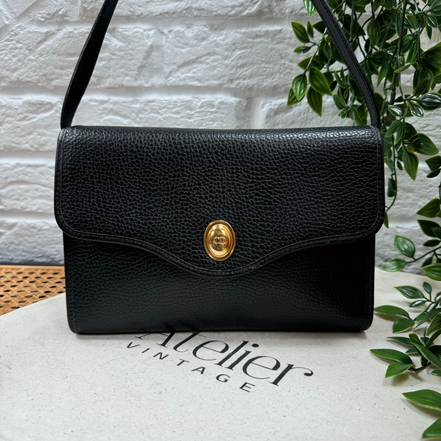 Dior 1980s Vintage Two Way Bag