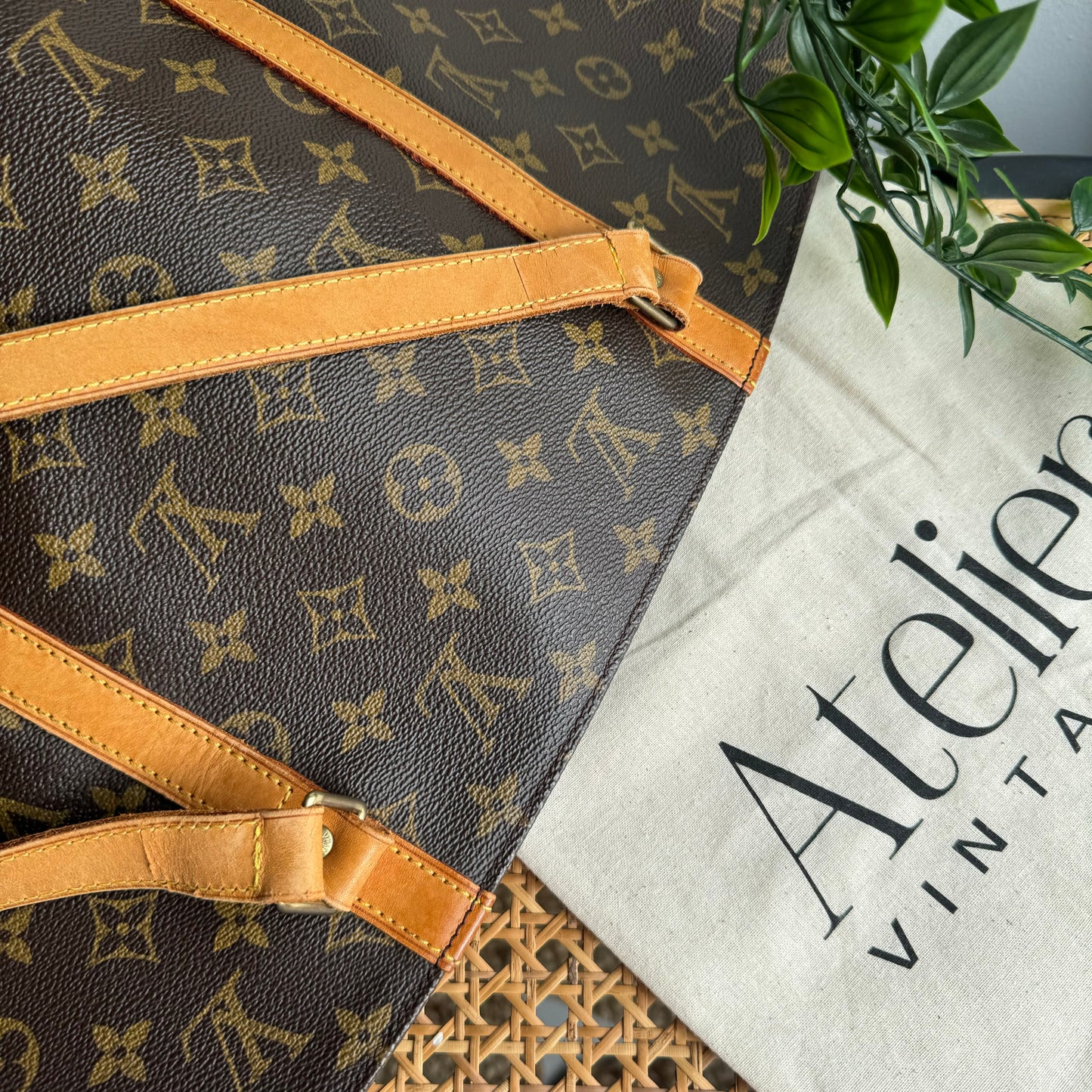 Louis Vuitton 1998 Sac Shopping Tote