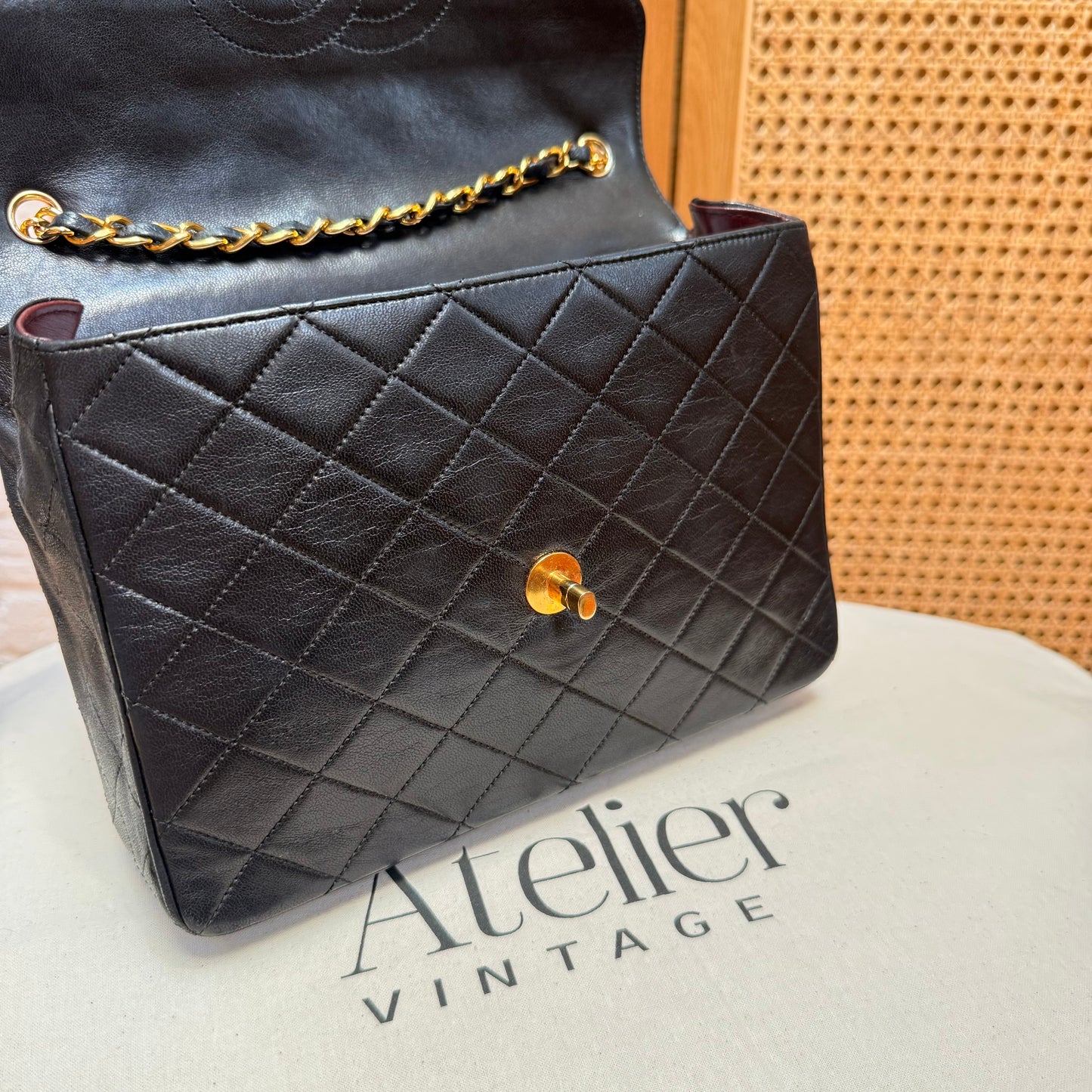 Chanel 1986 Rare Envelope Single Flap