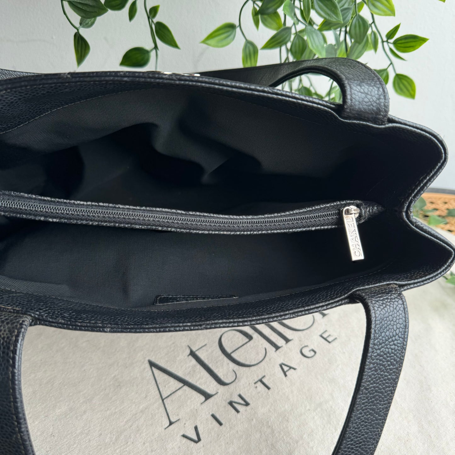 Chanel 1997 Caviar Vintage Tote